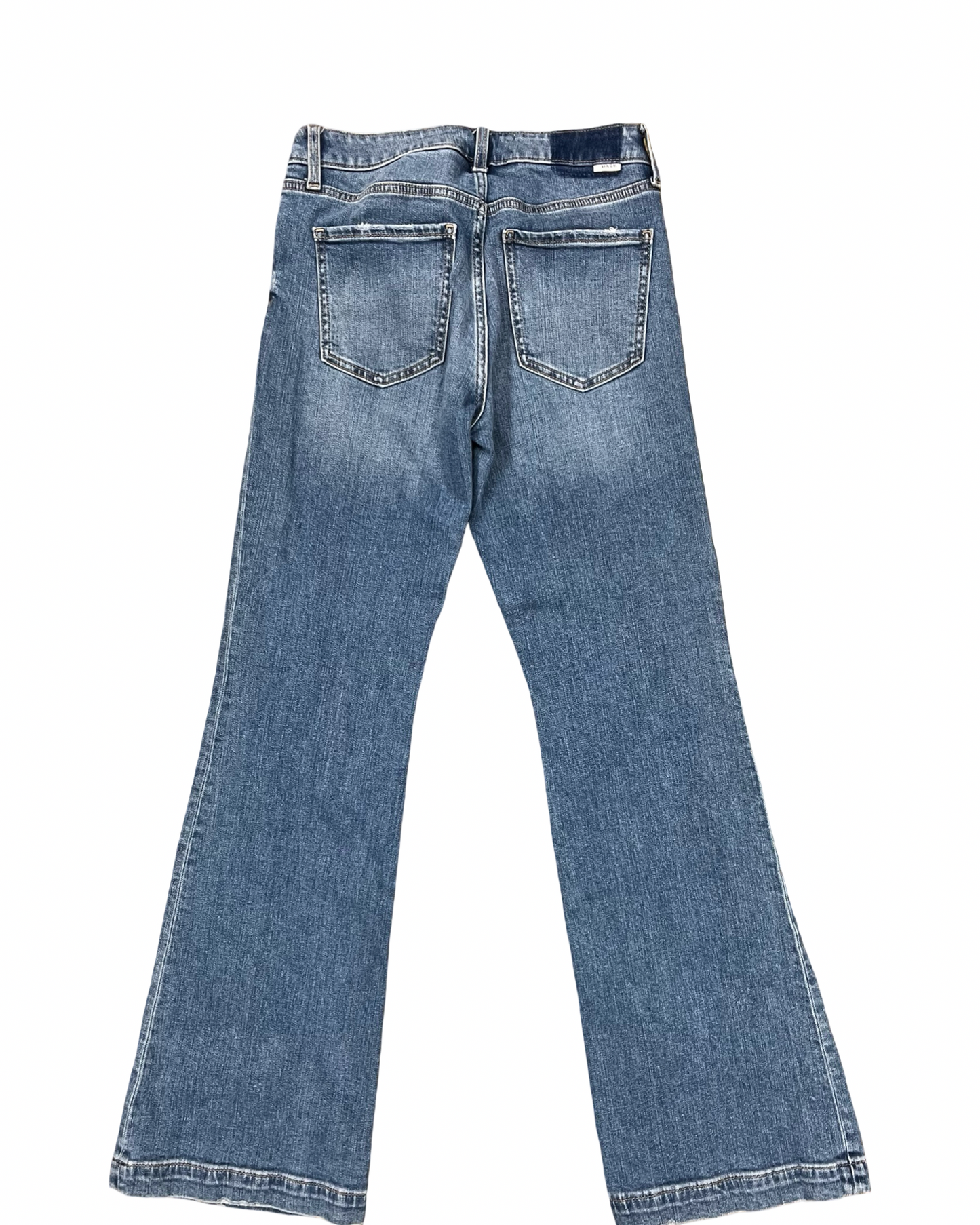 Jeans Flared By Daze In Blue Denim, Size:2