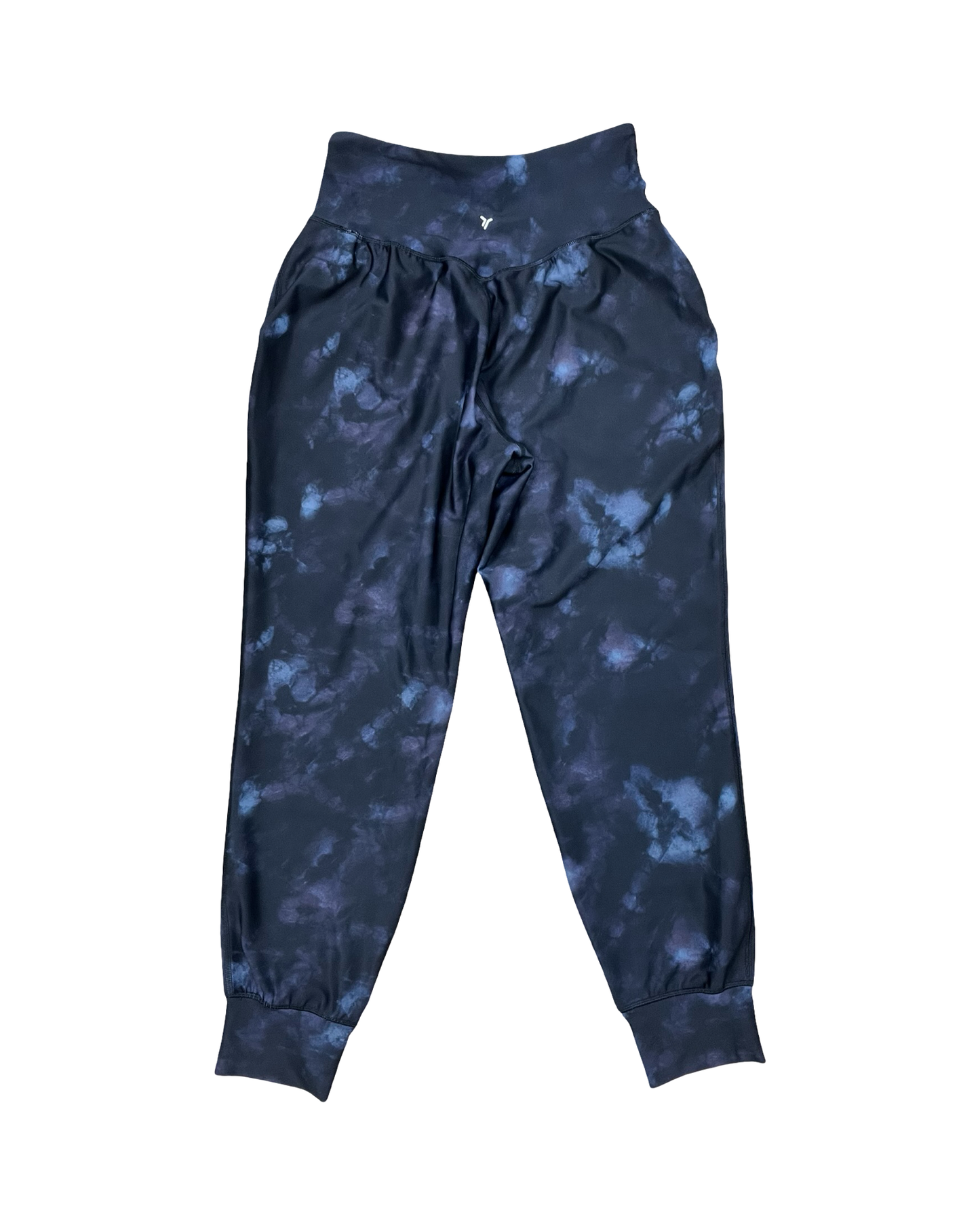 Athletic Leggings By Old Navy In Black & Purple, Size:M