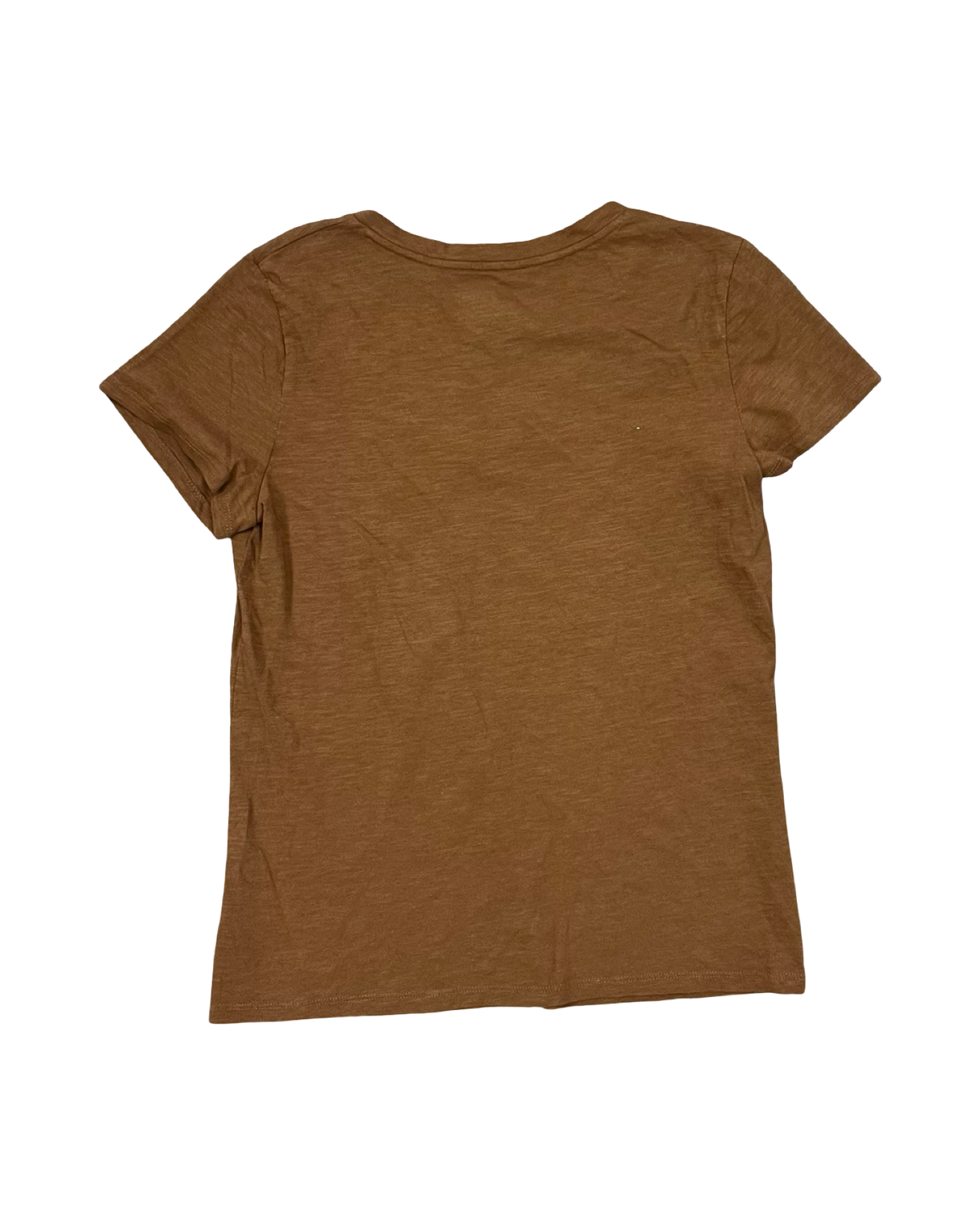 Top Ss Basic By Universal Thread In Orange, Size:M