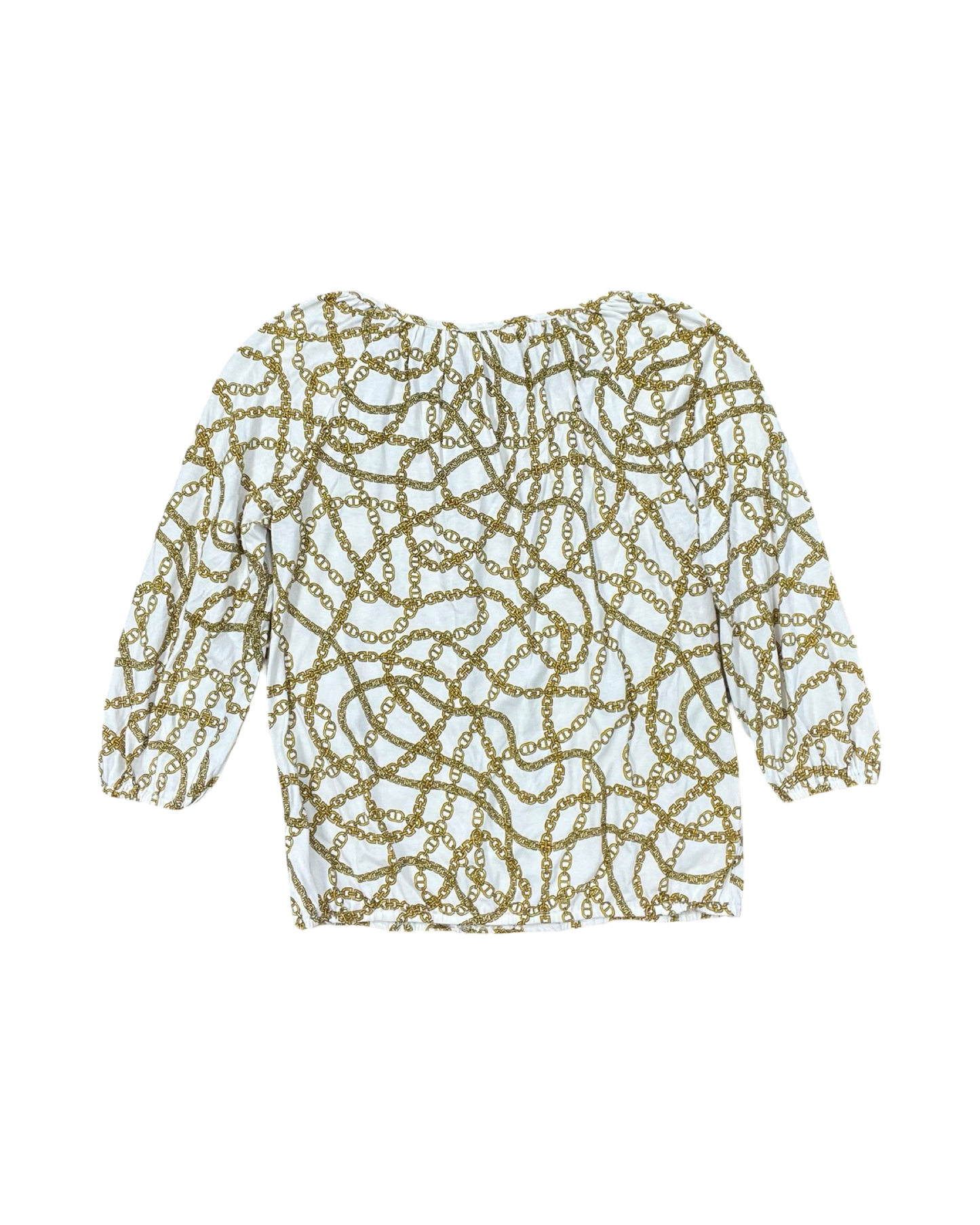 Top 3/4 Sleeve By Michael By Michael Kors In Gold, Size:S