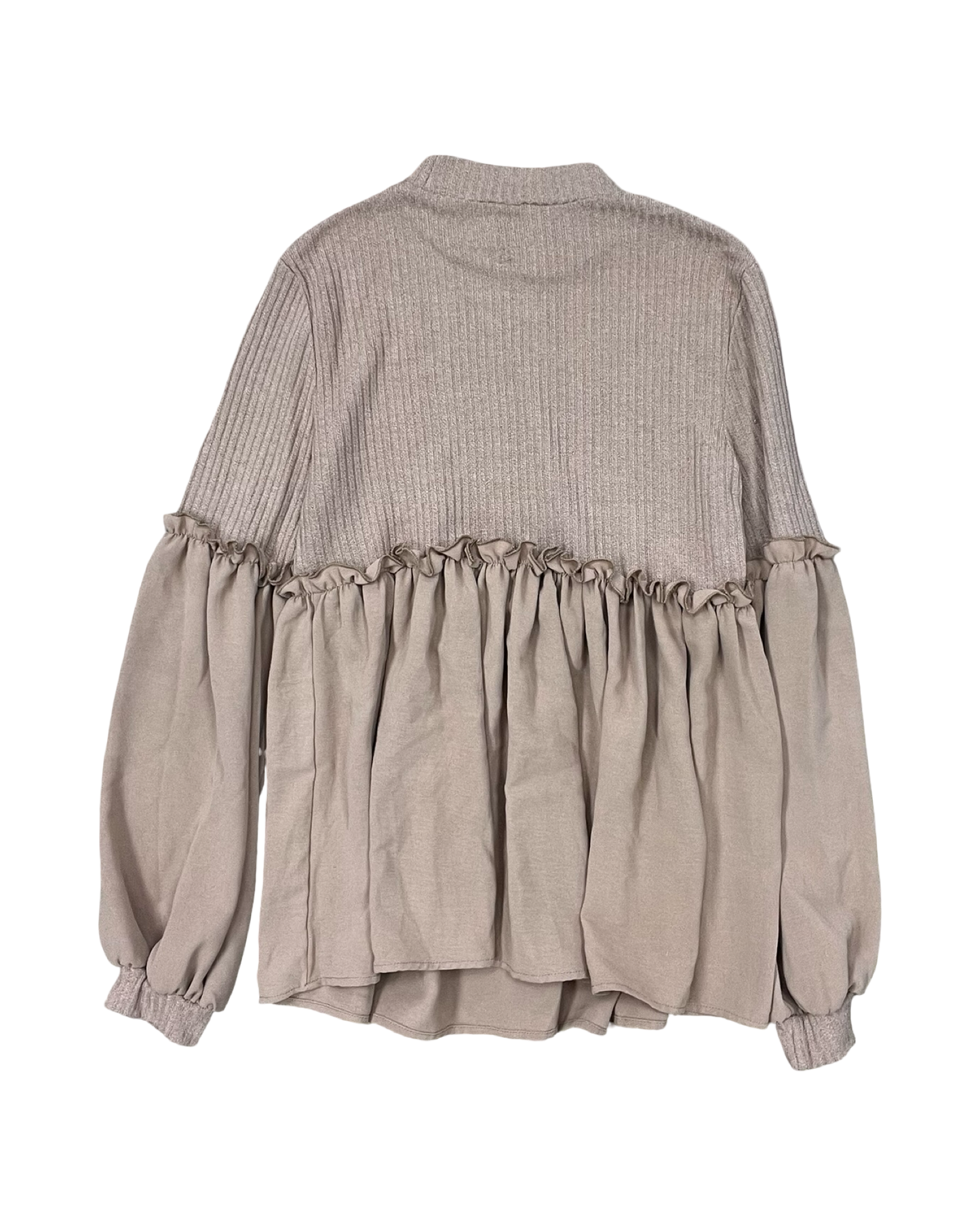 Top Ls By Shein In Brown, Size:M