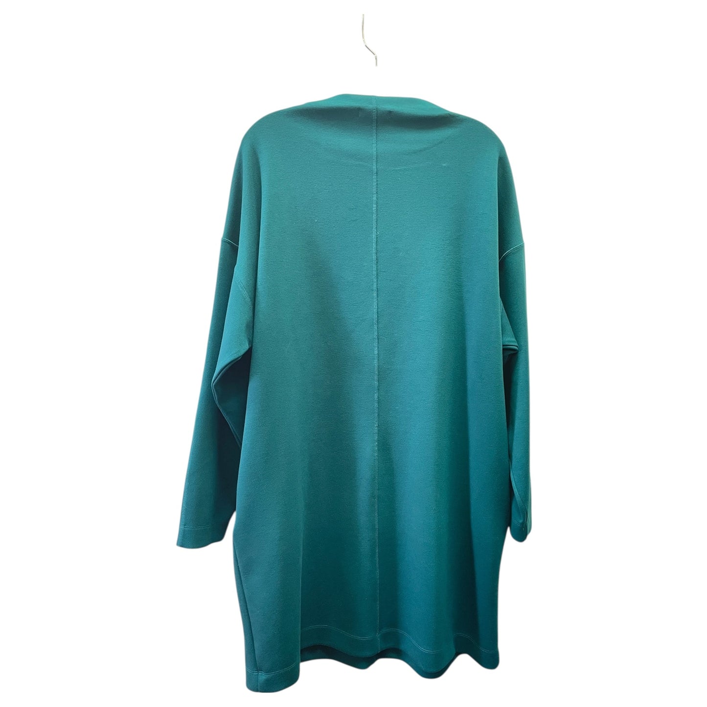 Dress Casual Short By Prologue In Teal, Size:1X