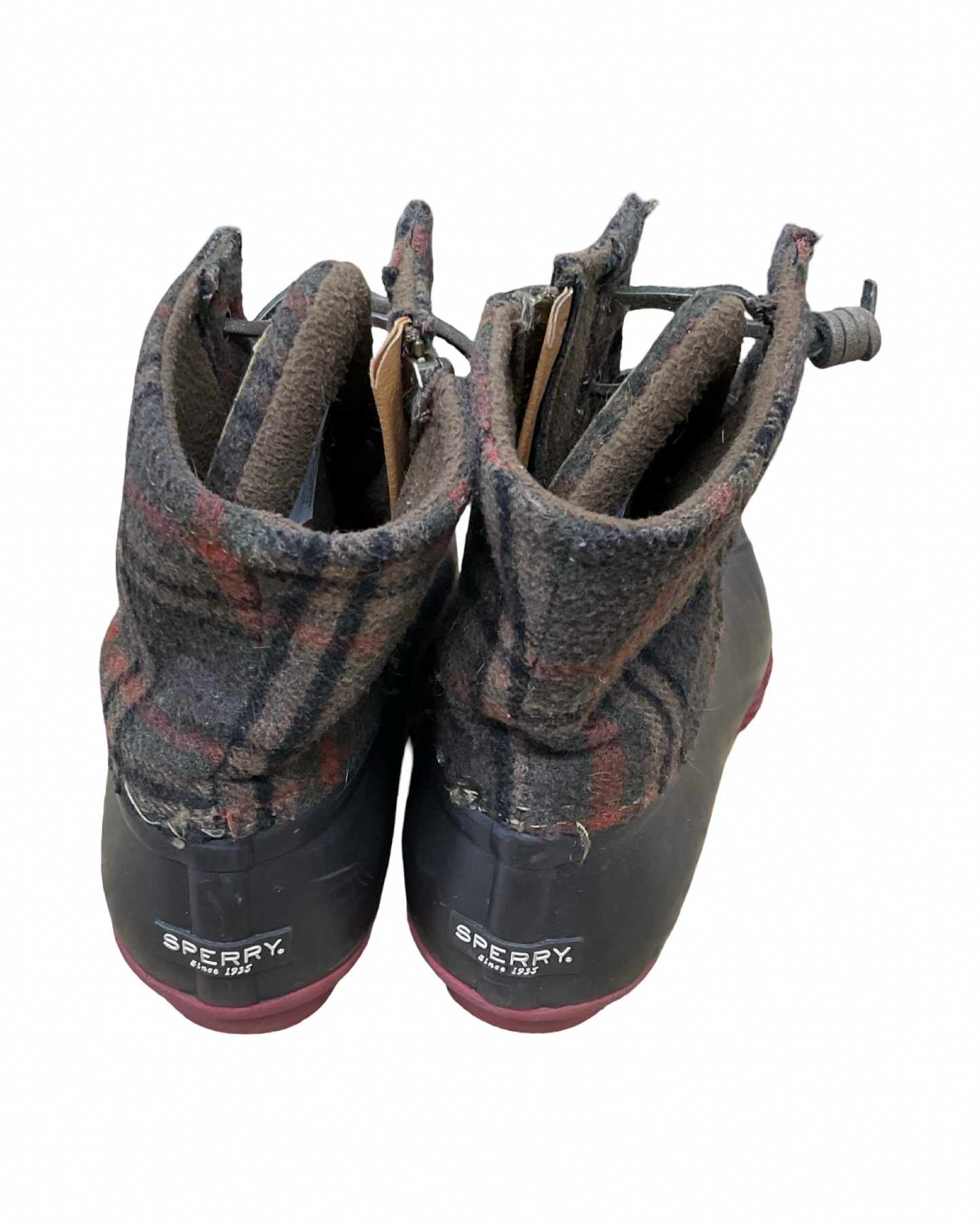 Boots Snow By Sperry In Brown & Red, Size:9