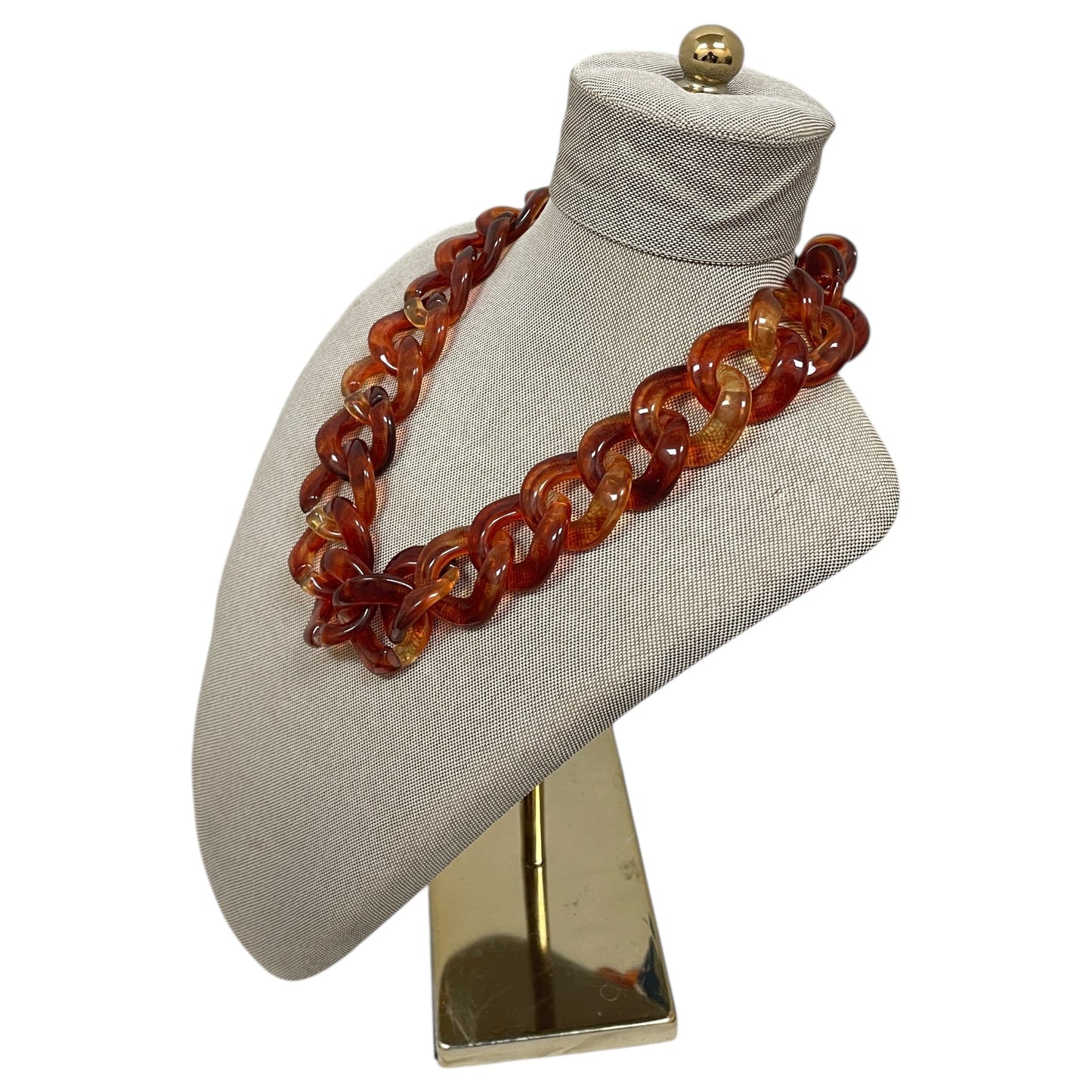 Necklace Chain By Simply Vera In Brown