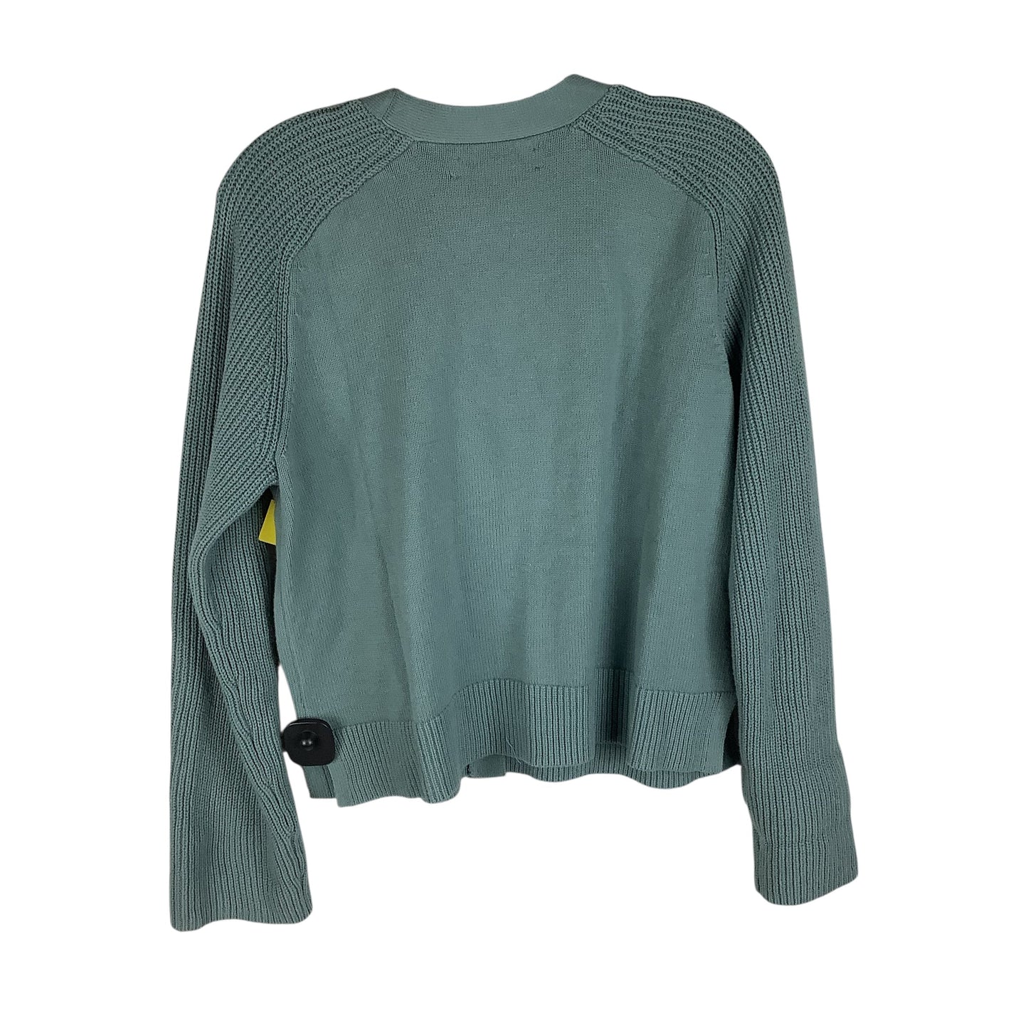 Sweater Cardigan By Loft In Blue, Size: L