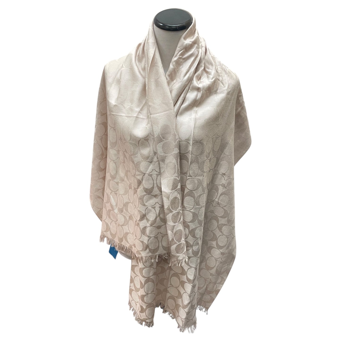 Scarf Designer By Coach In Beige
