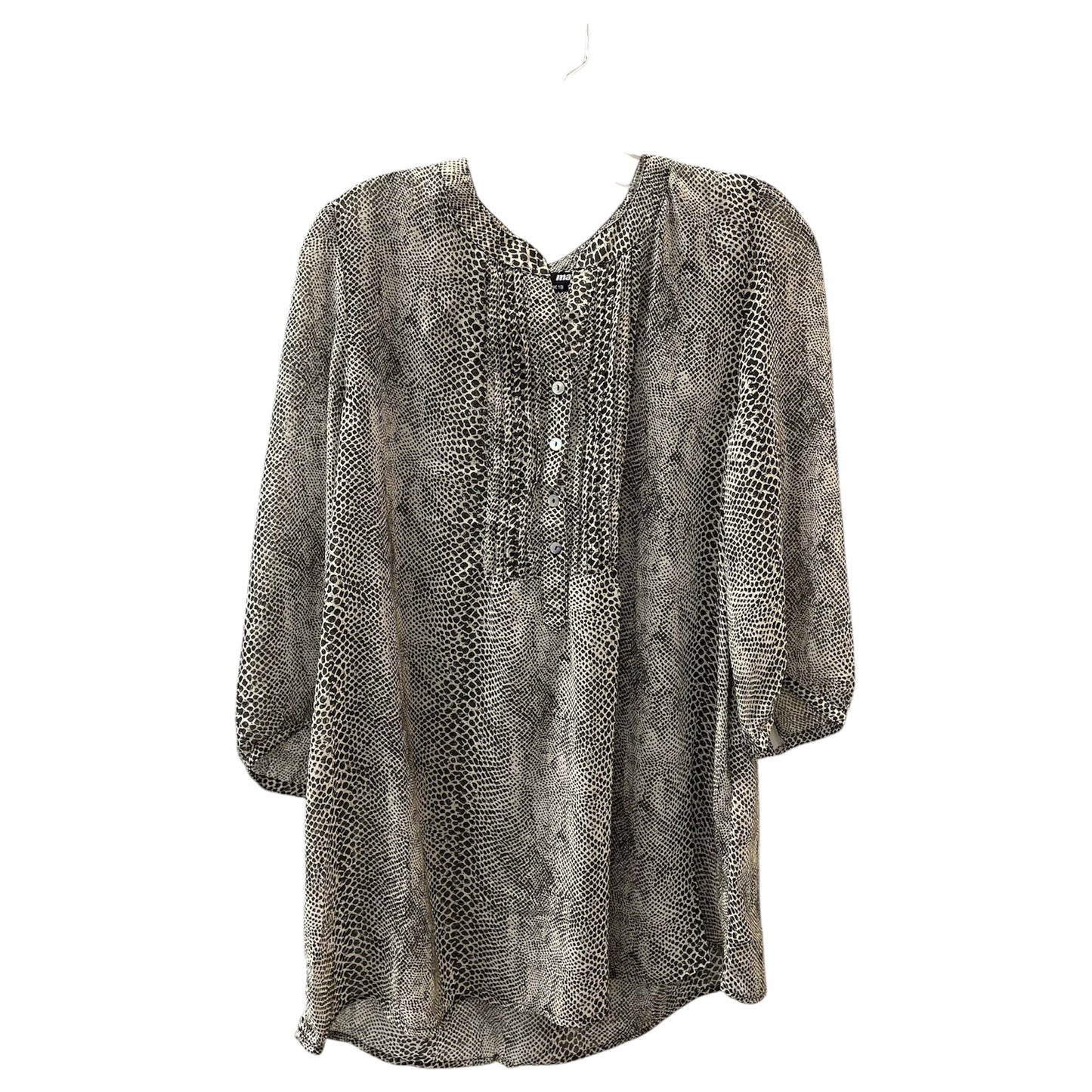 Blouse Ls By MAX BLOUSE In Animal Print, Size:18