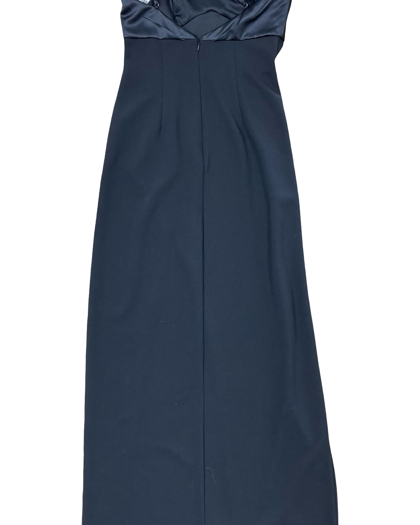 Dress Casual Midi By George In Black, Size:M