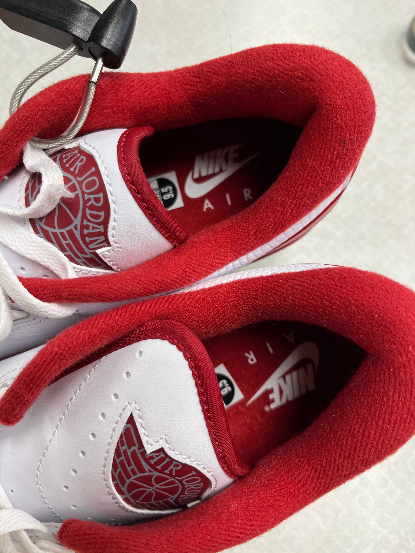 Shoes Athletic By Nike In Red & White, Size:11