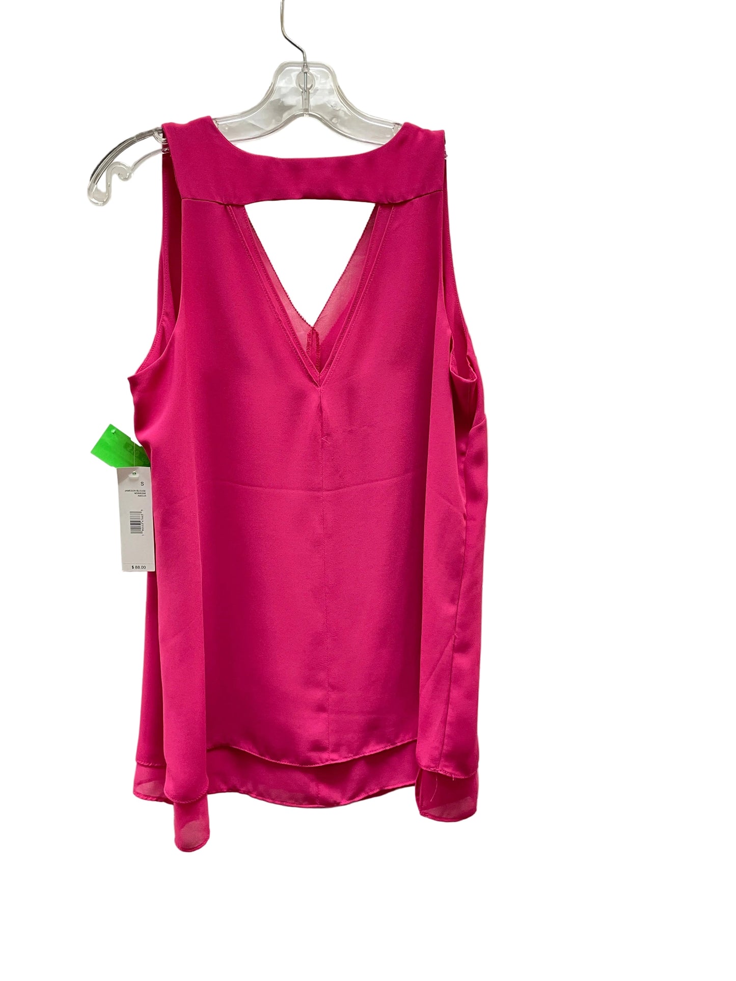 Top Sleeveless By Tahari In Pink, Size:S