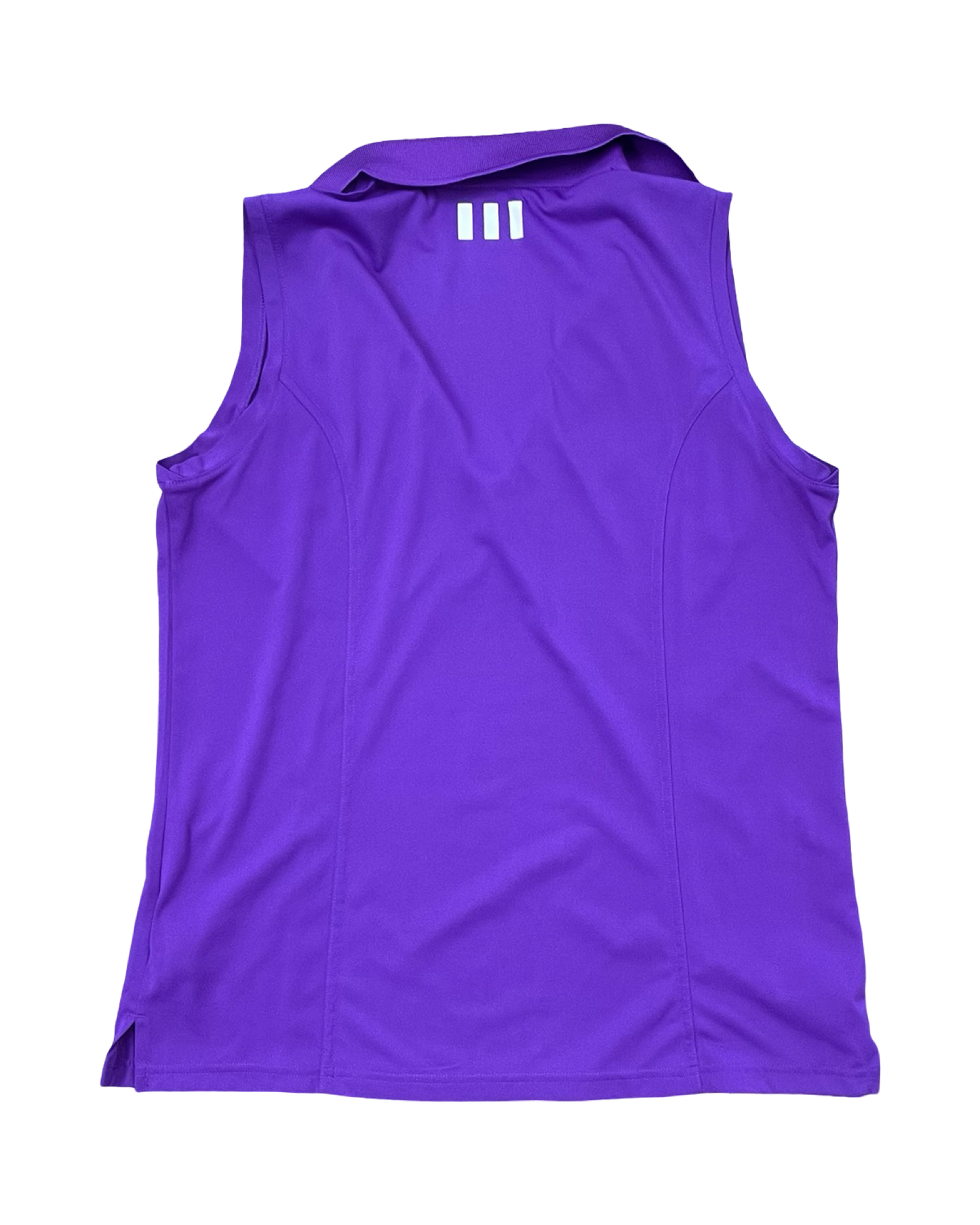 Athletic Top Ss By Adidas In Purple, Size:L
