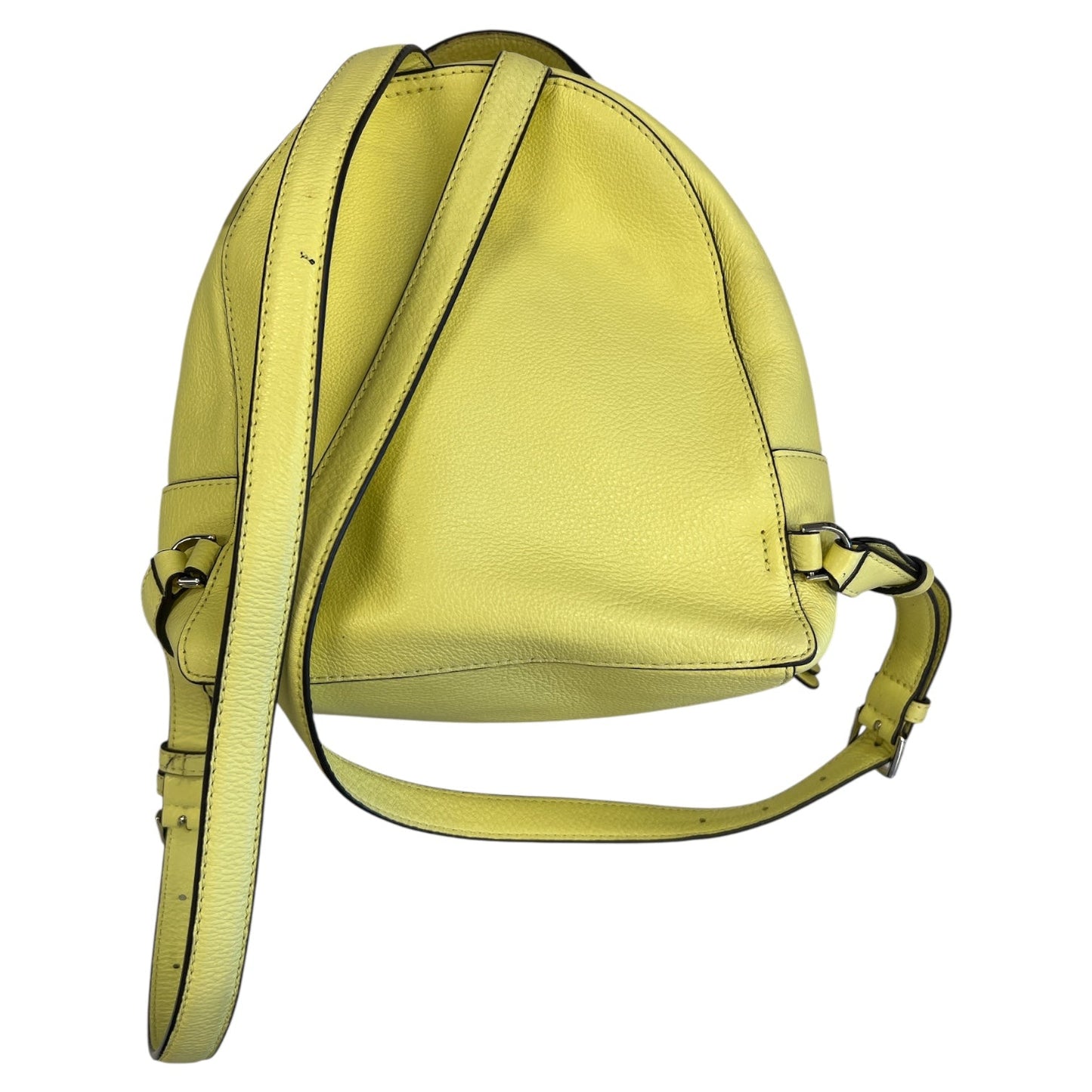 Backpack Designer By Kate Spade In Yellow, Size:Medium