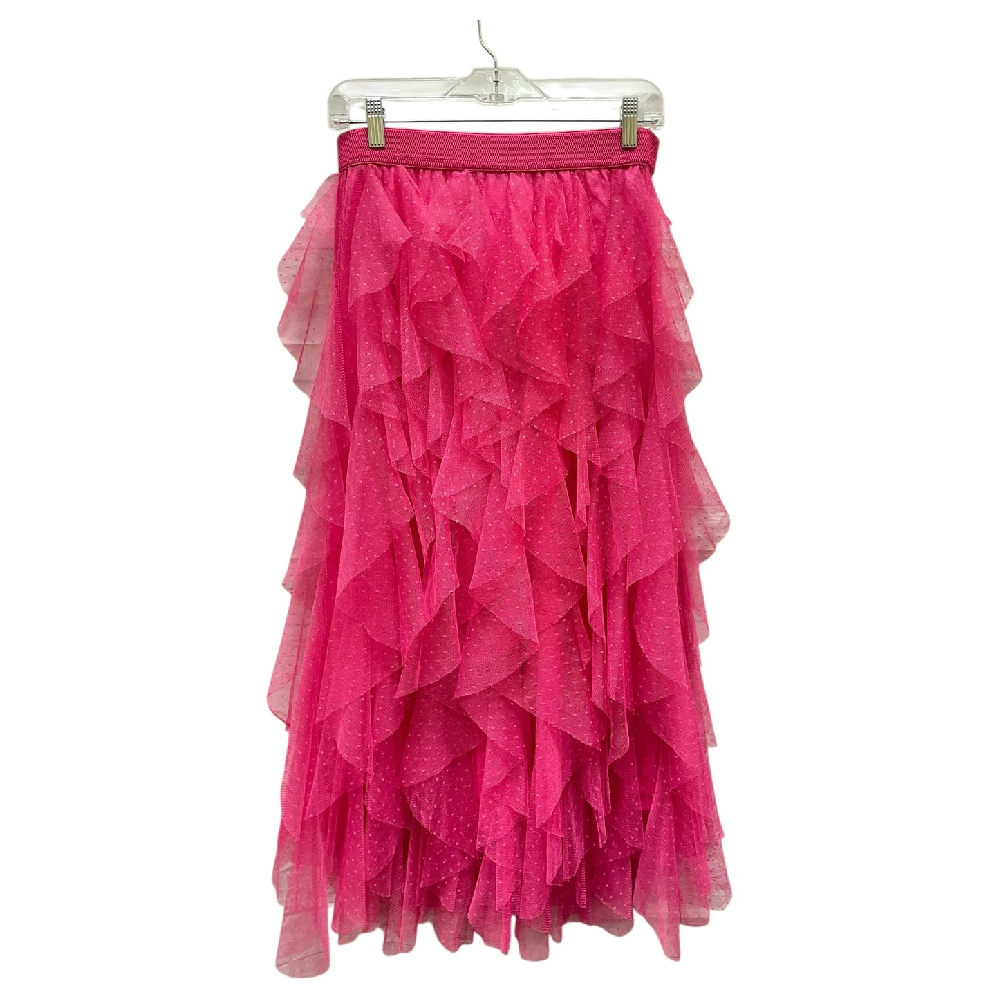 Skirt Maxi By Anthropologie In Pink, Size:4