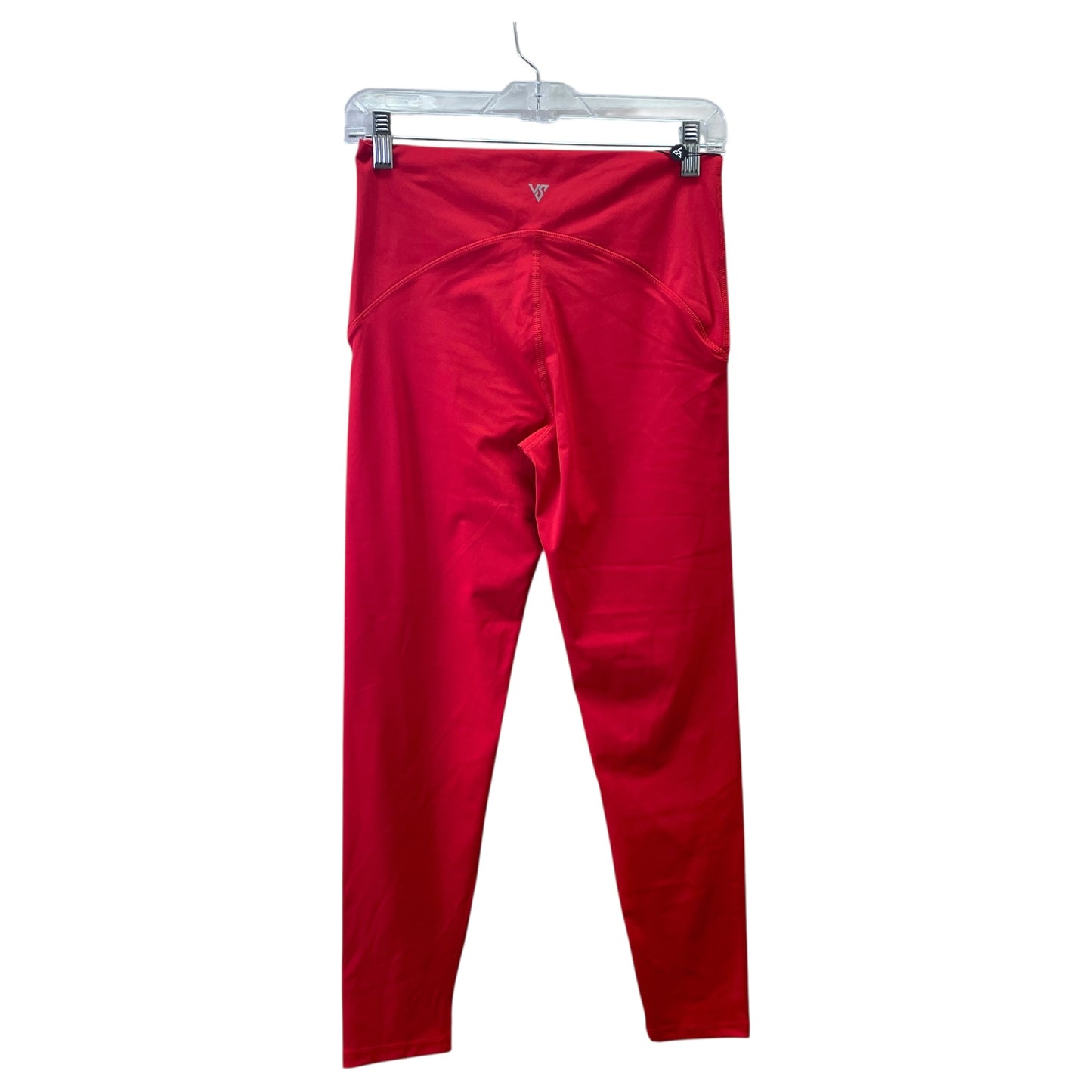 Athletic Leggings By VSHRED In Red, Size:L