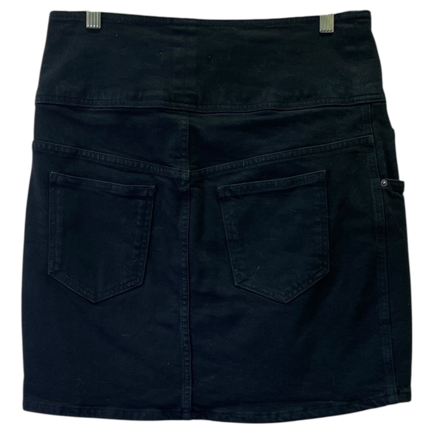 Skirt Designer By Rebecca Minkoff In Black Denim, Size:M