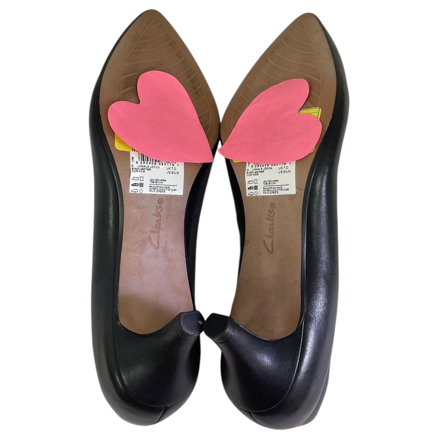 Shoes Heels Kitten By Clarks In Black, Size:9.5