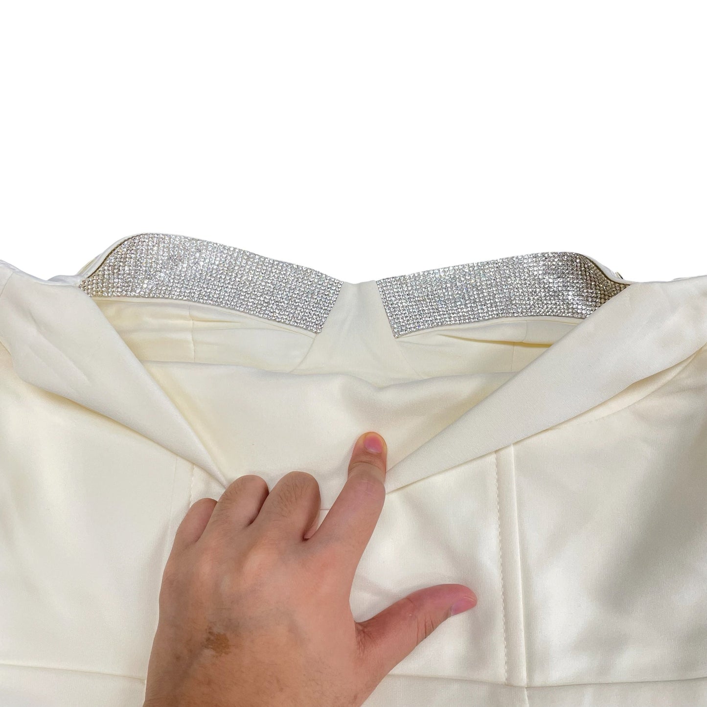Dress Party Short By Cmc In Cream, Size: S