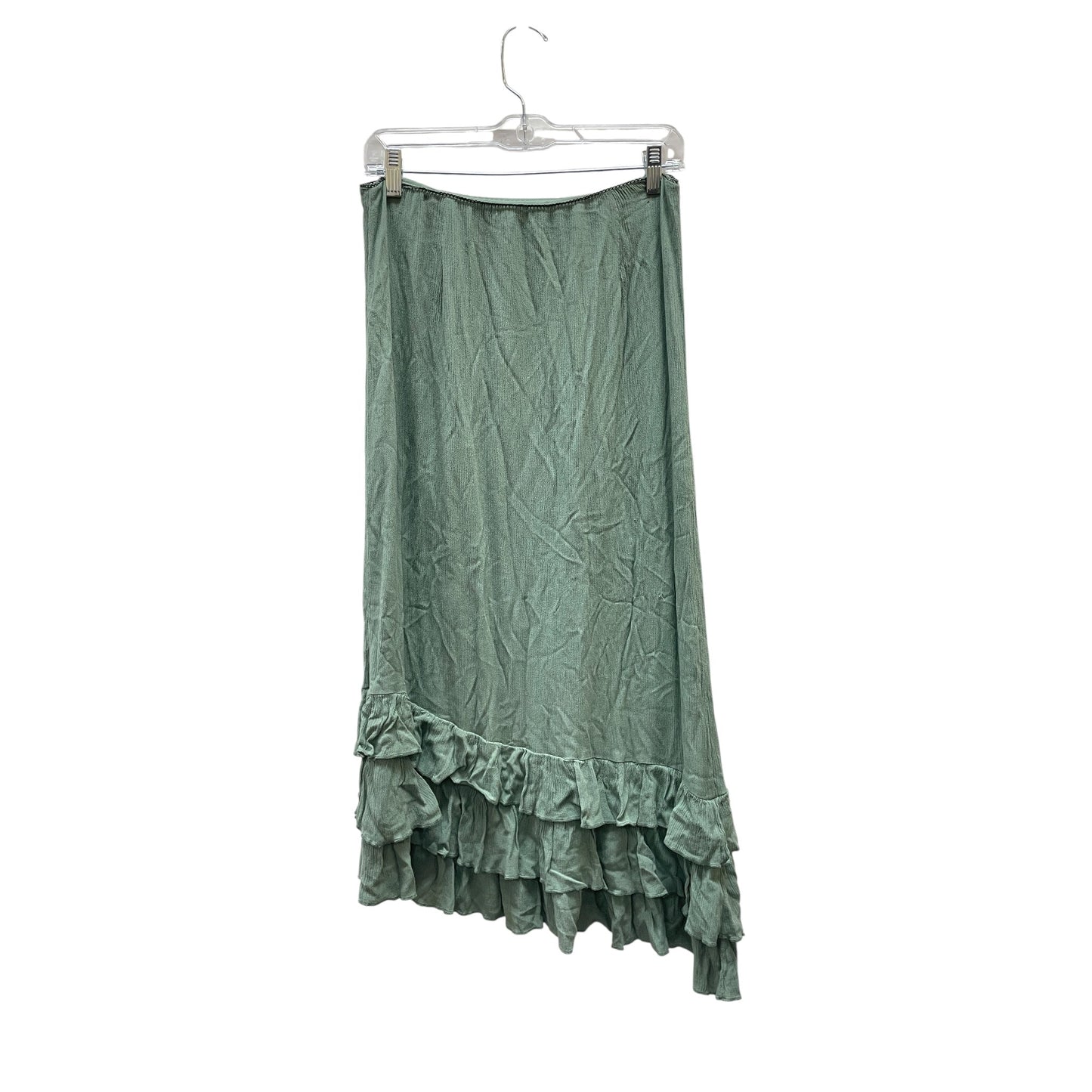 Skirt Maxi By Aeropostale In Green, Size:M