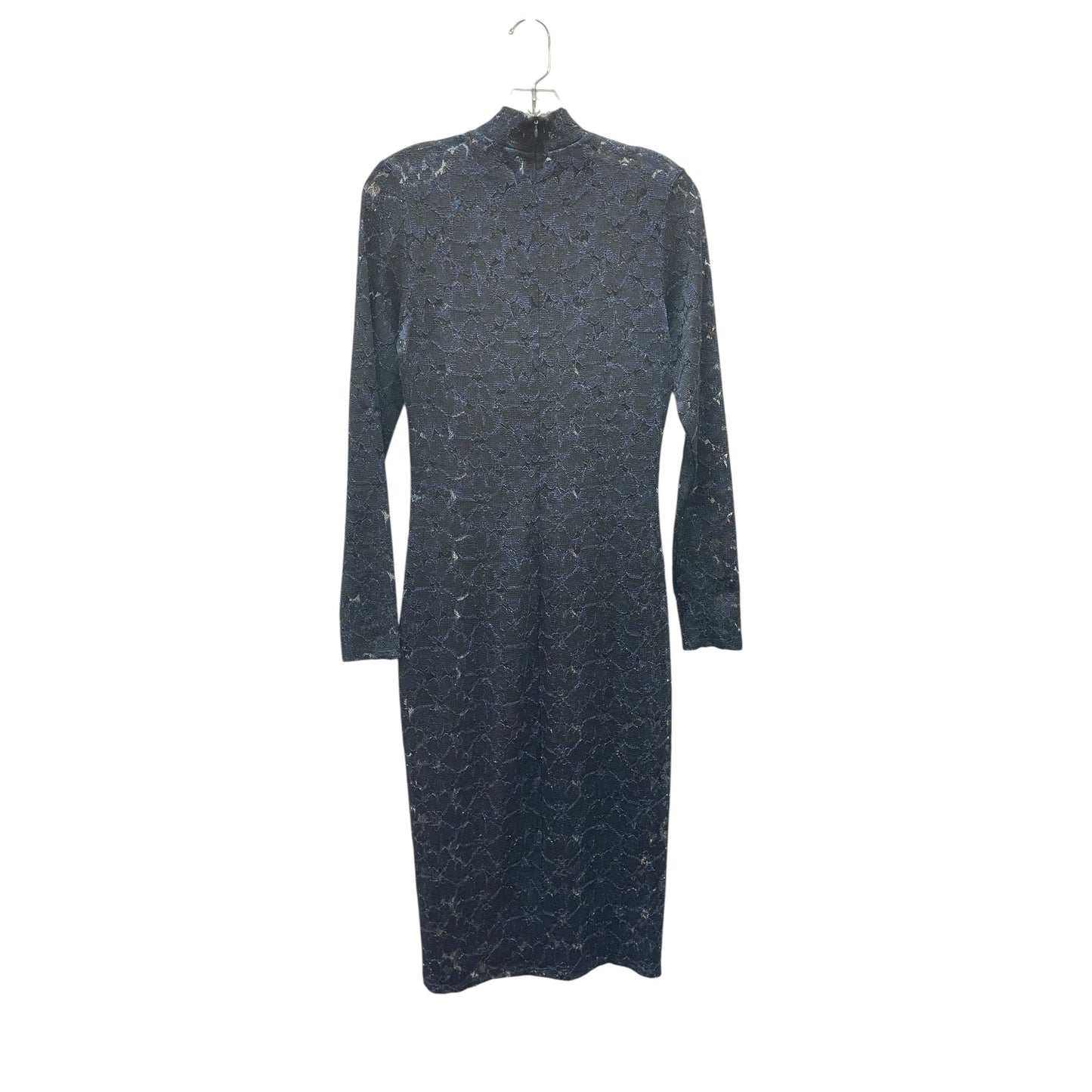 Dress Party Long By Chelsea 28 In Black & Blue, Size:M