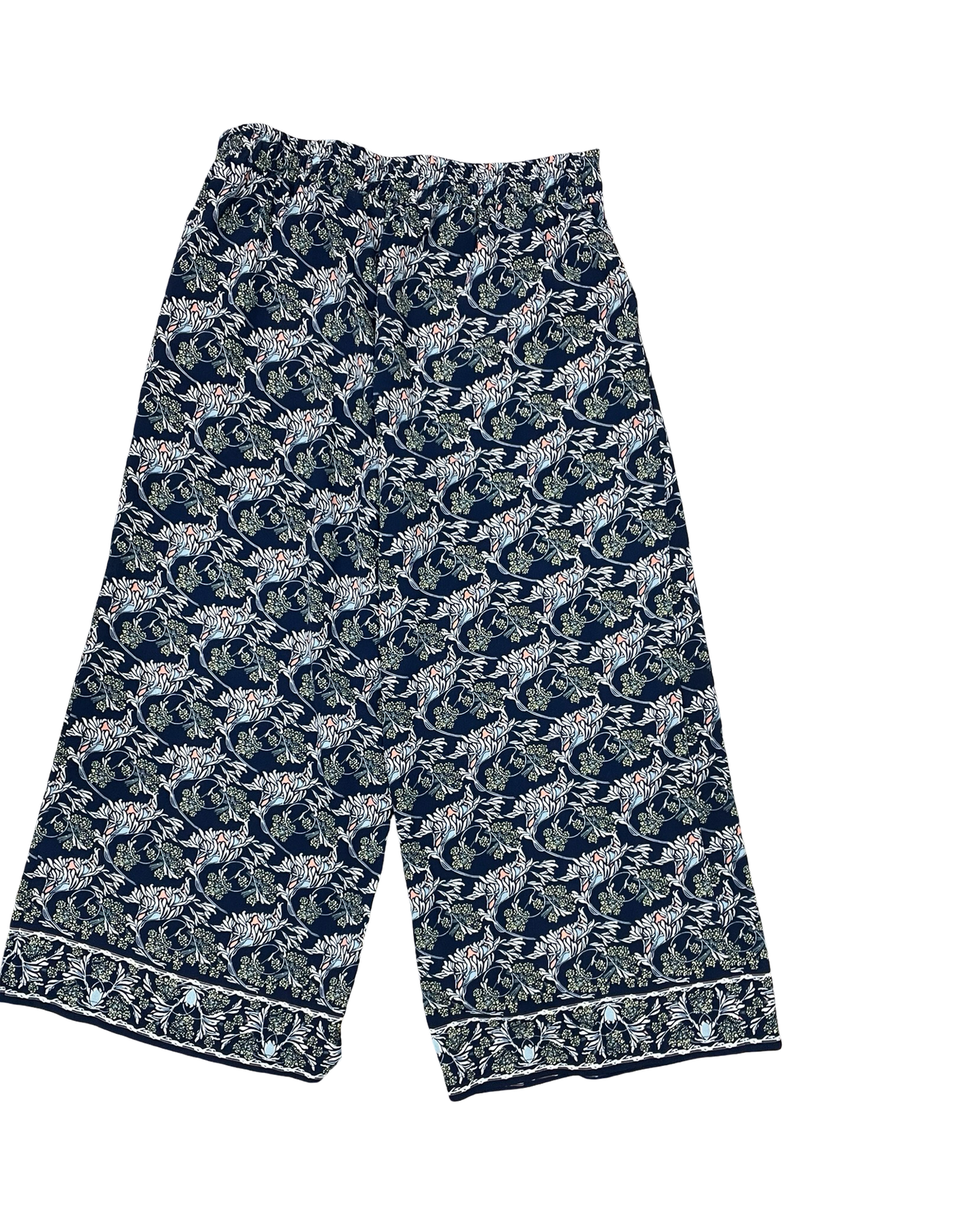Pants Cropped By Max Studio In Blue, Size:M