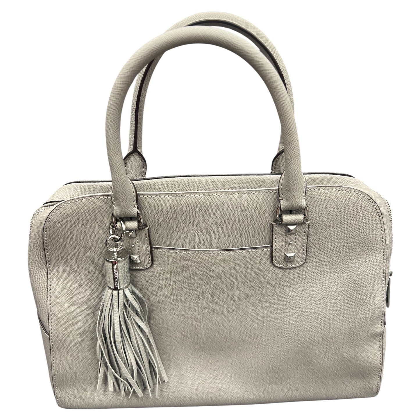 Handbag Designer By Michael Kors In Grey, Size:Large