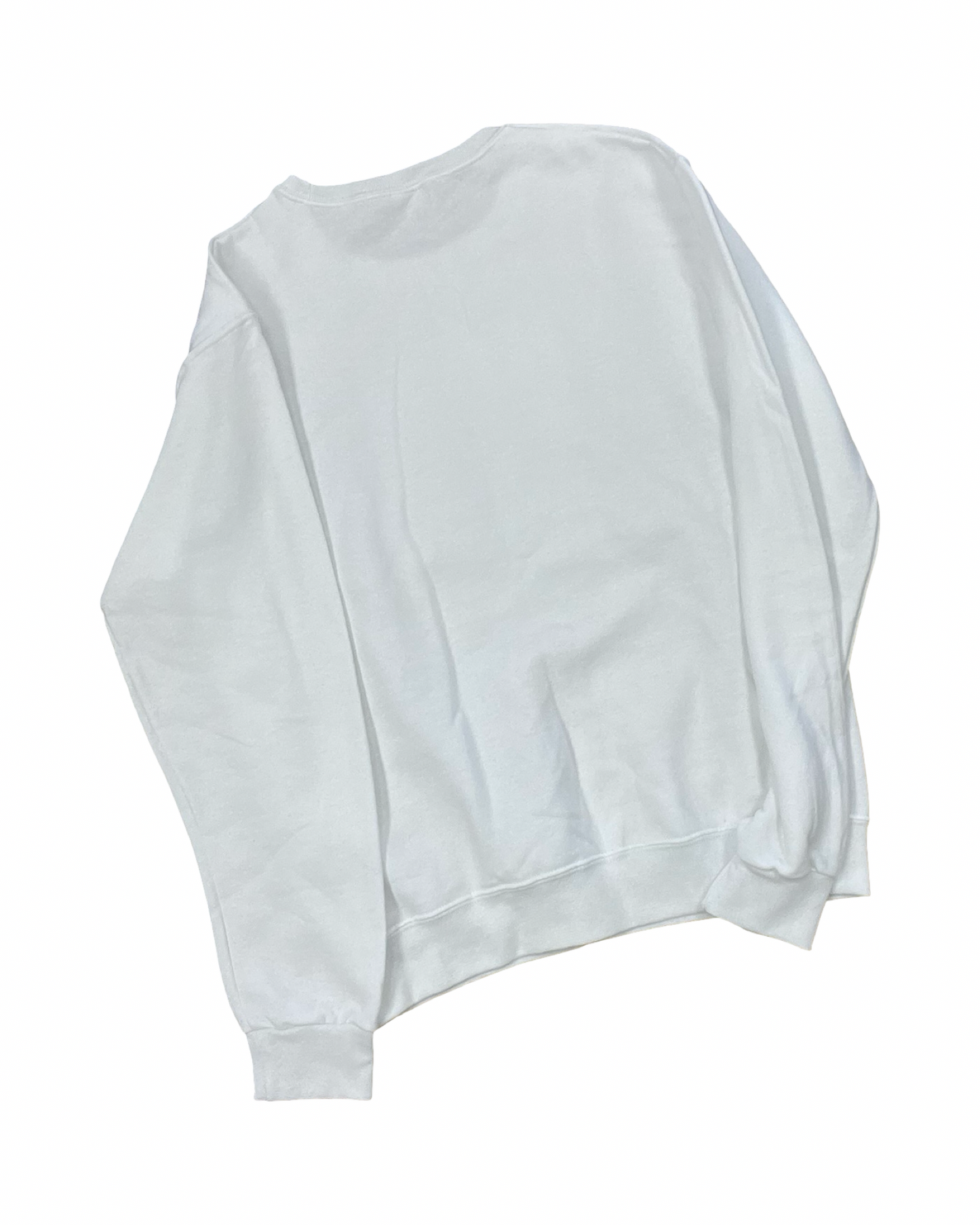 Sweatshirt Crewneck By Clothes Mentor In White, Size:S