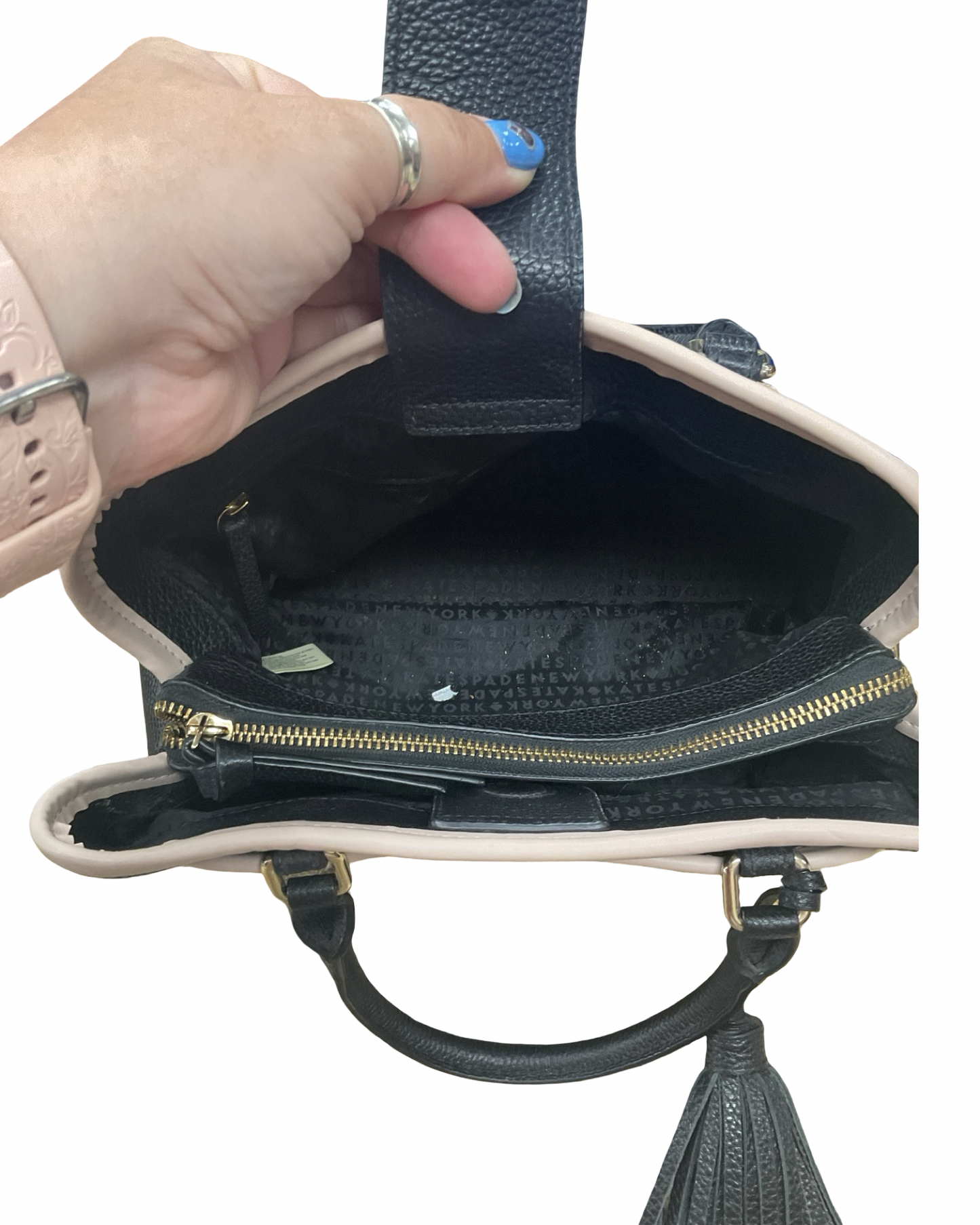 Handbag Designer By Kate Spade In Black, Size:Medium