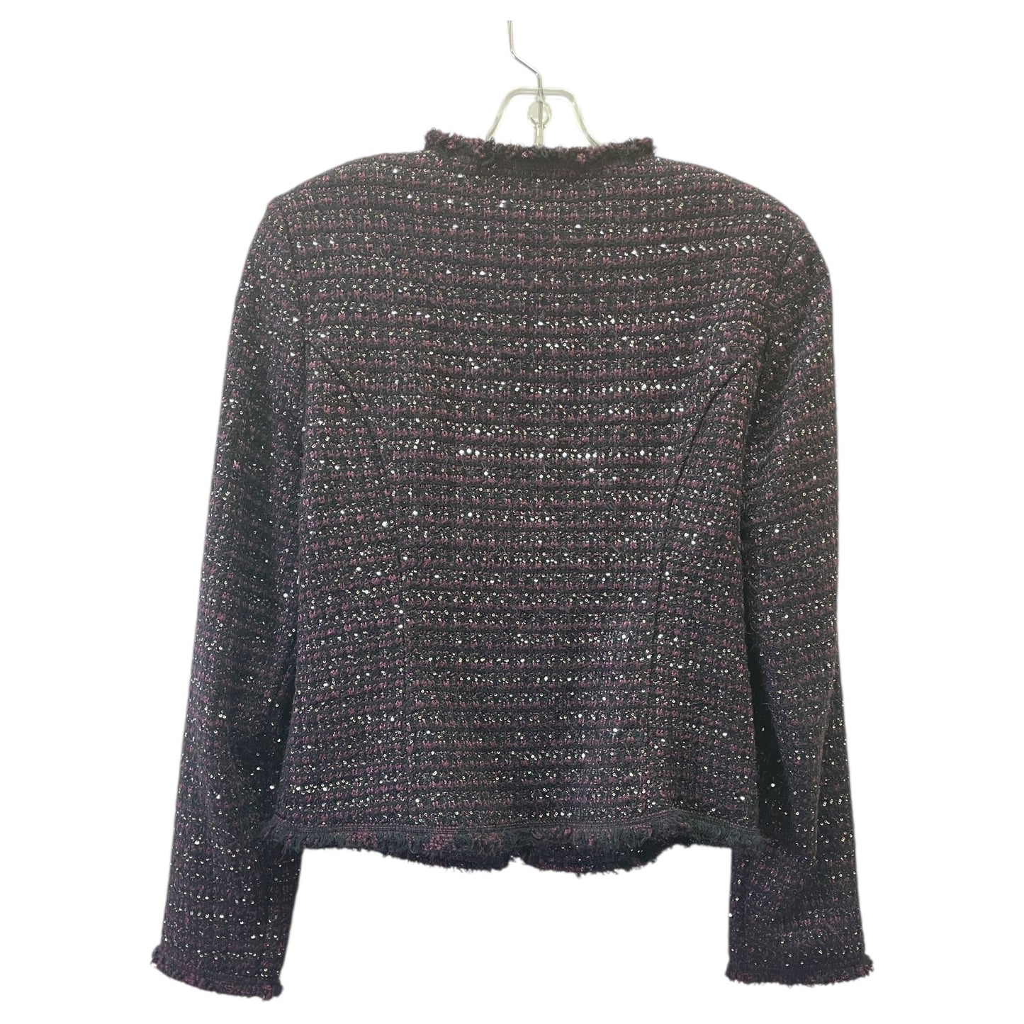 Blazer By White House Black Market In Black & Purple, Size:2