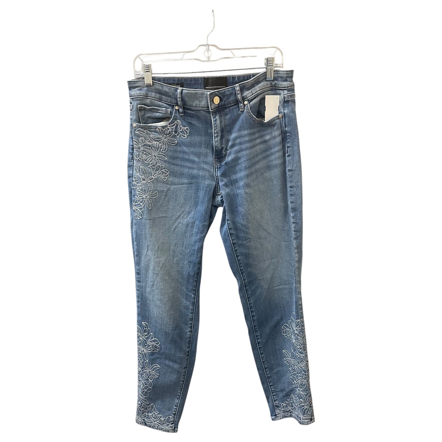 Jeans Boot Cut By White House Black Market In Navy, Size:S
