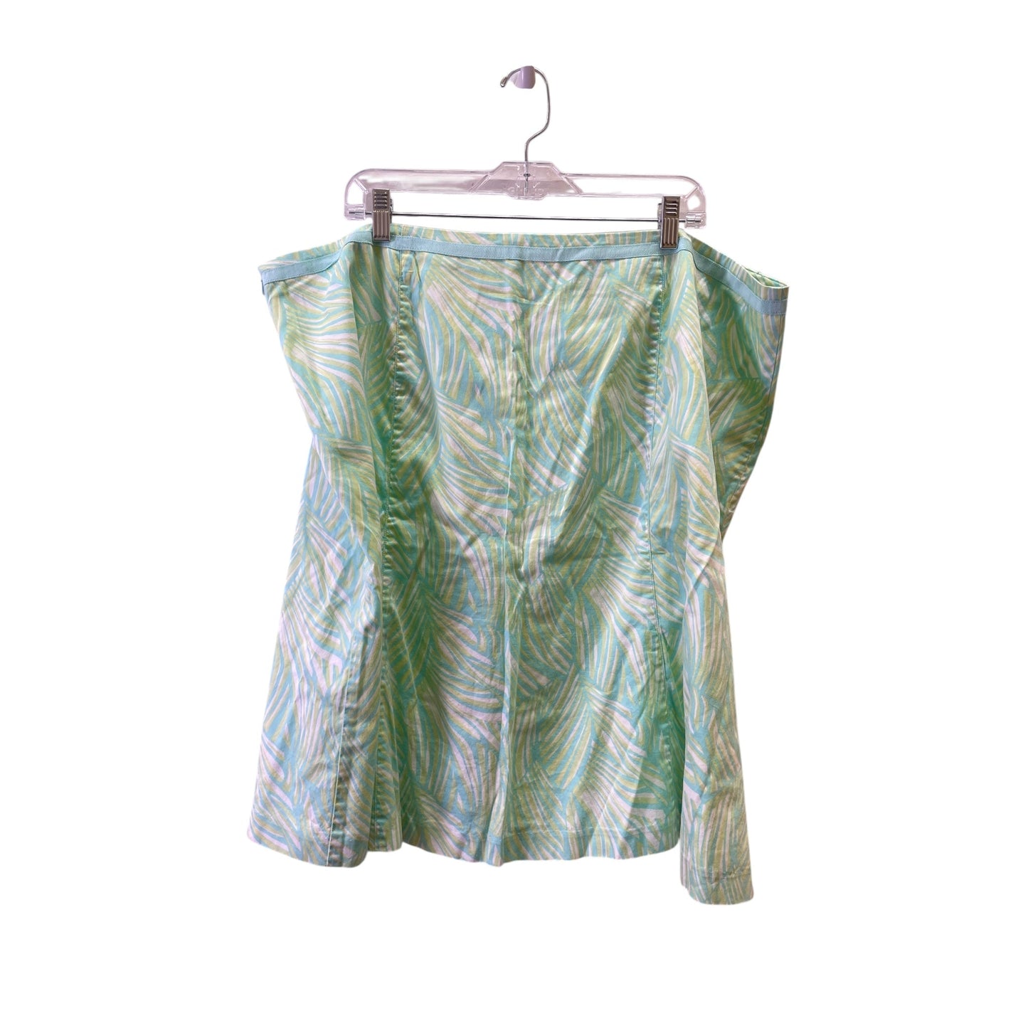 Skirt Midi By Talbots In Green, Size:22