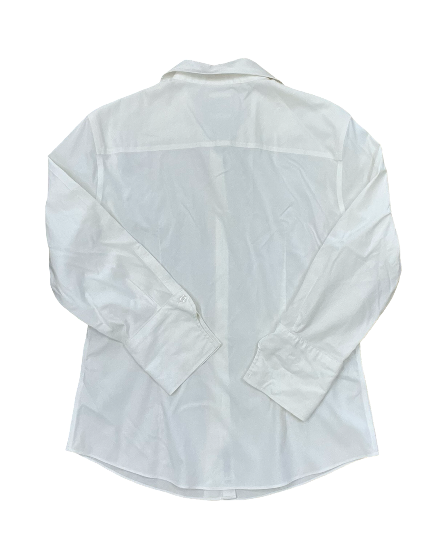 Blouse Ls By Brooks Brothers In White, Size:S