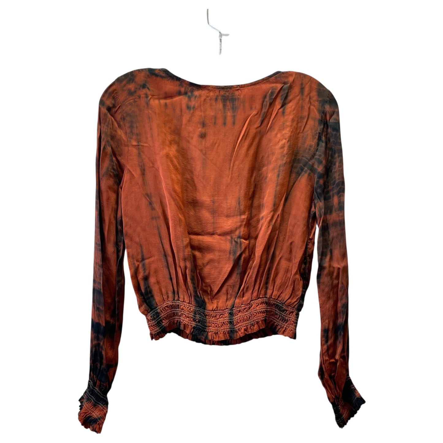 Top Ls By Bella Dahl In Orange, Size:Xs