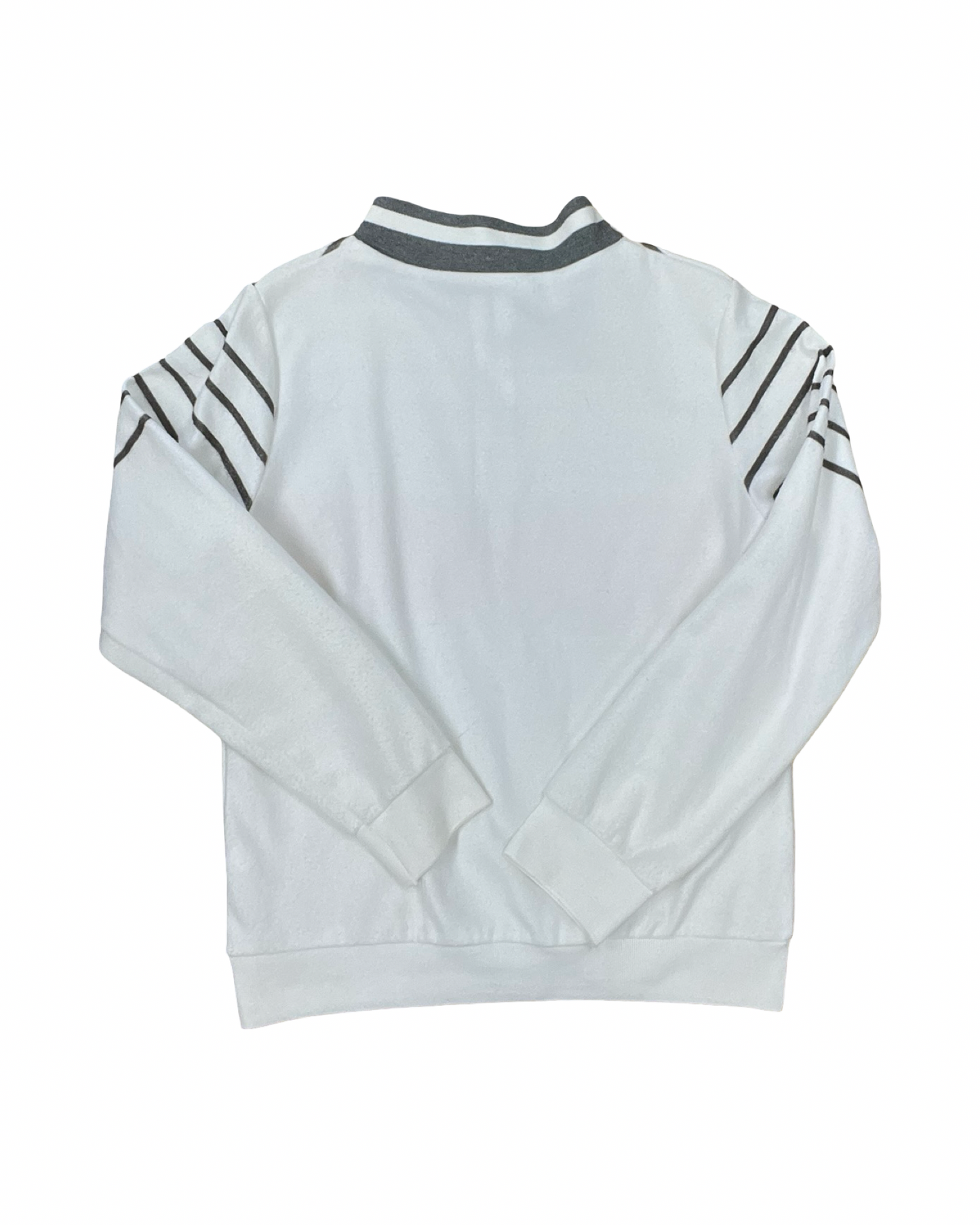 Sweatshirt Collar By Pink In White, Size:M