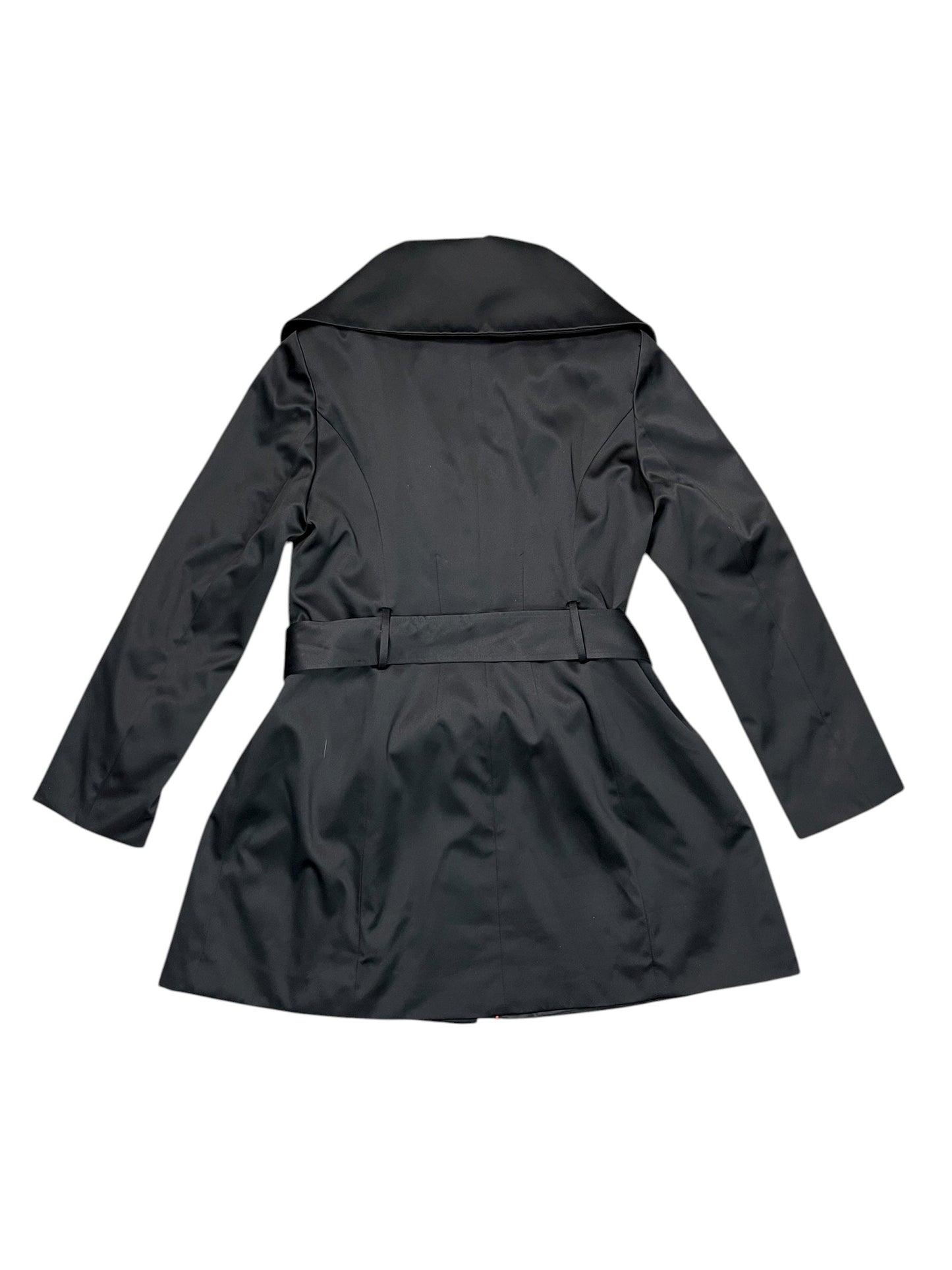Coat Peacoat By Tahari In Black, Size:M