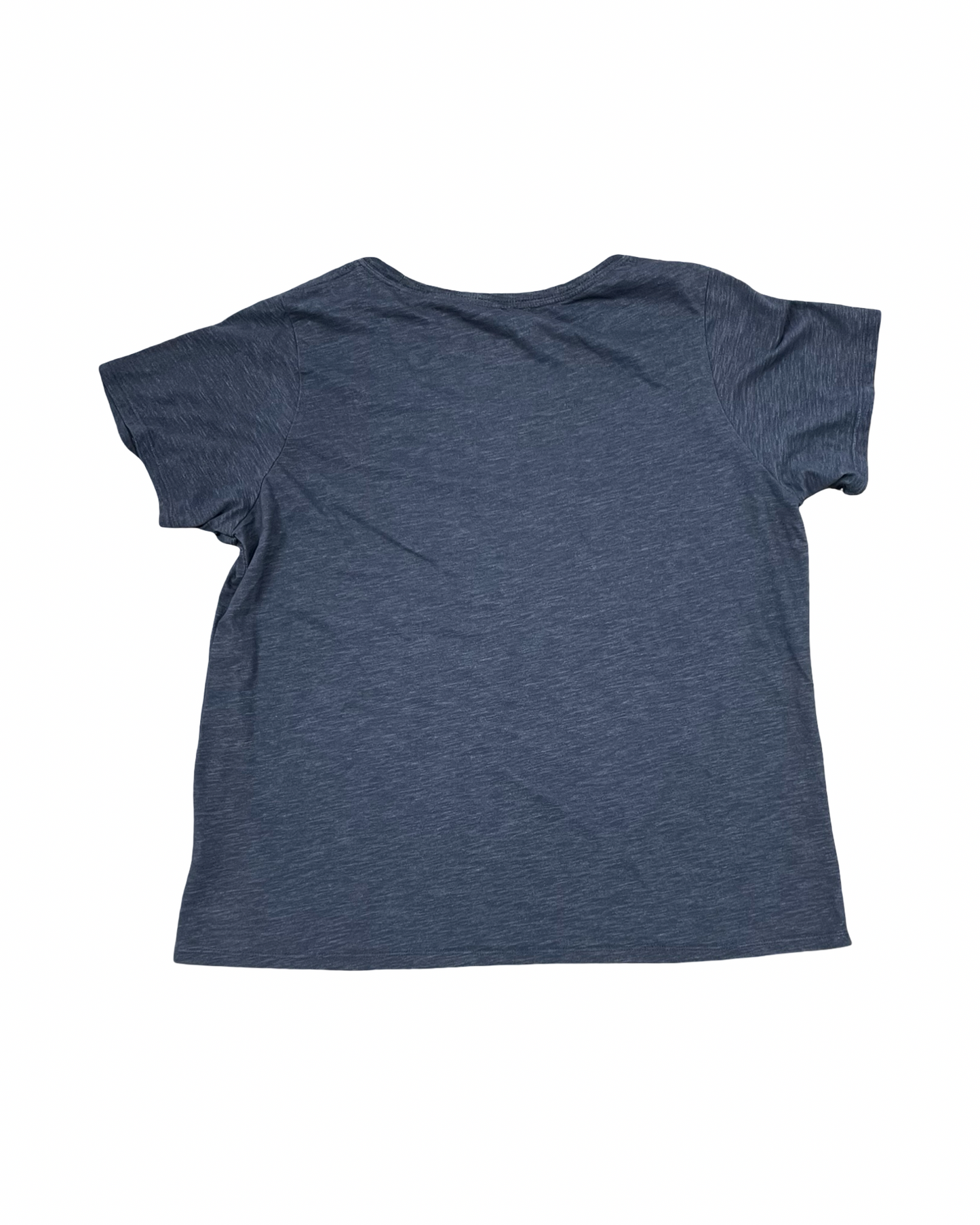 Athletic Top Ss By Nike In Grey, Size:1X