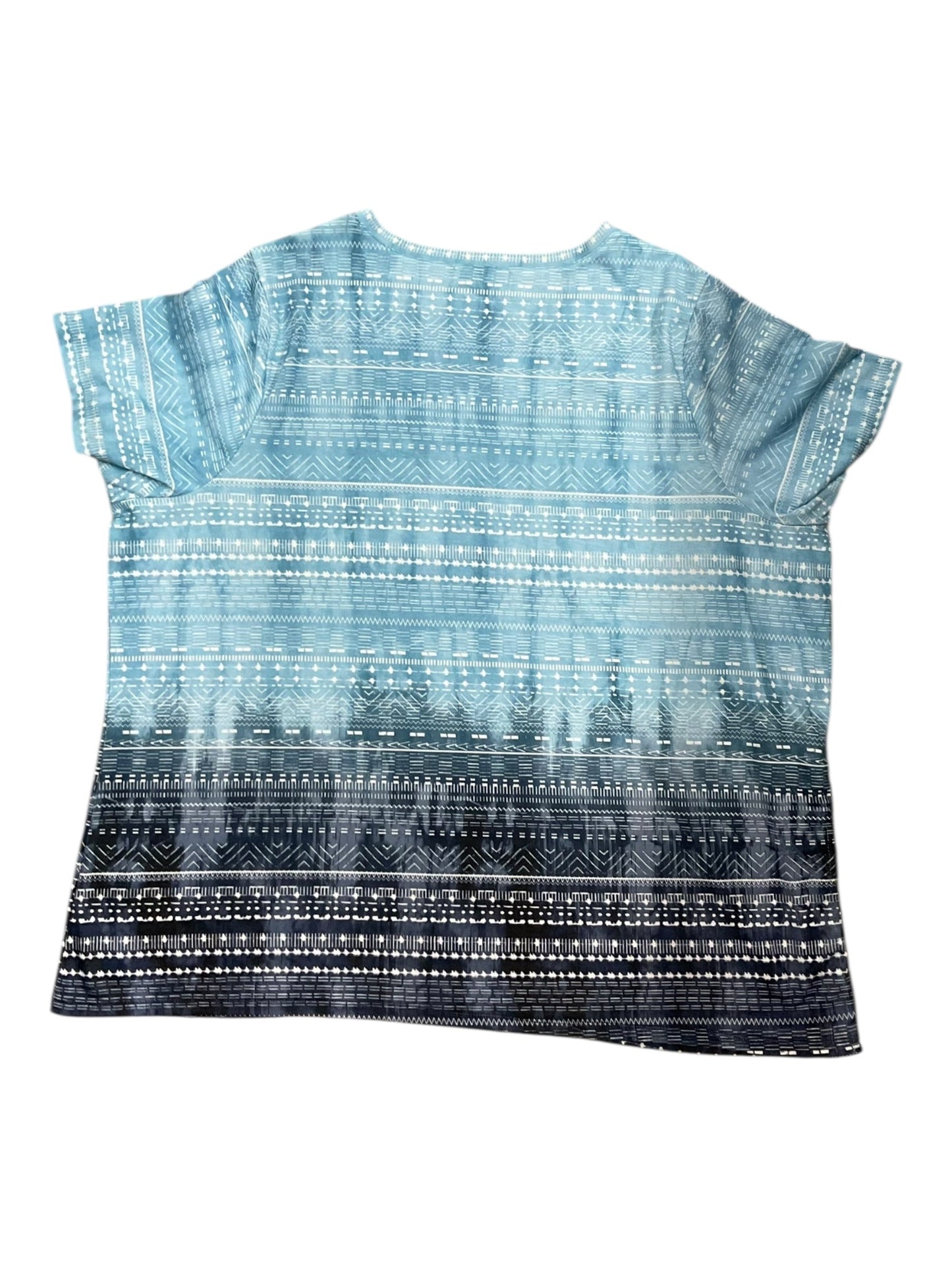 Top Ss By Cj Banks In Blue, Size:3X