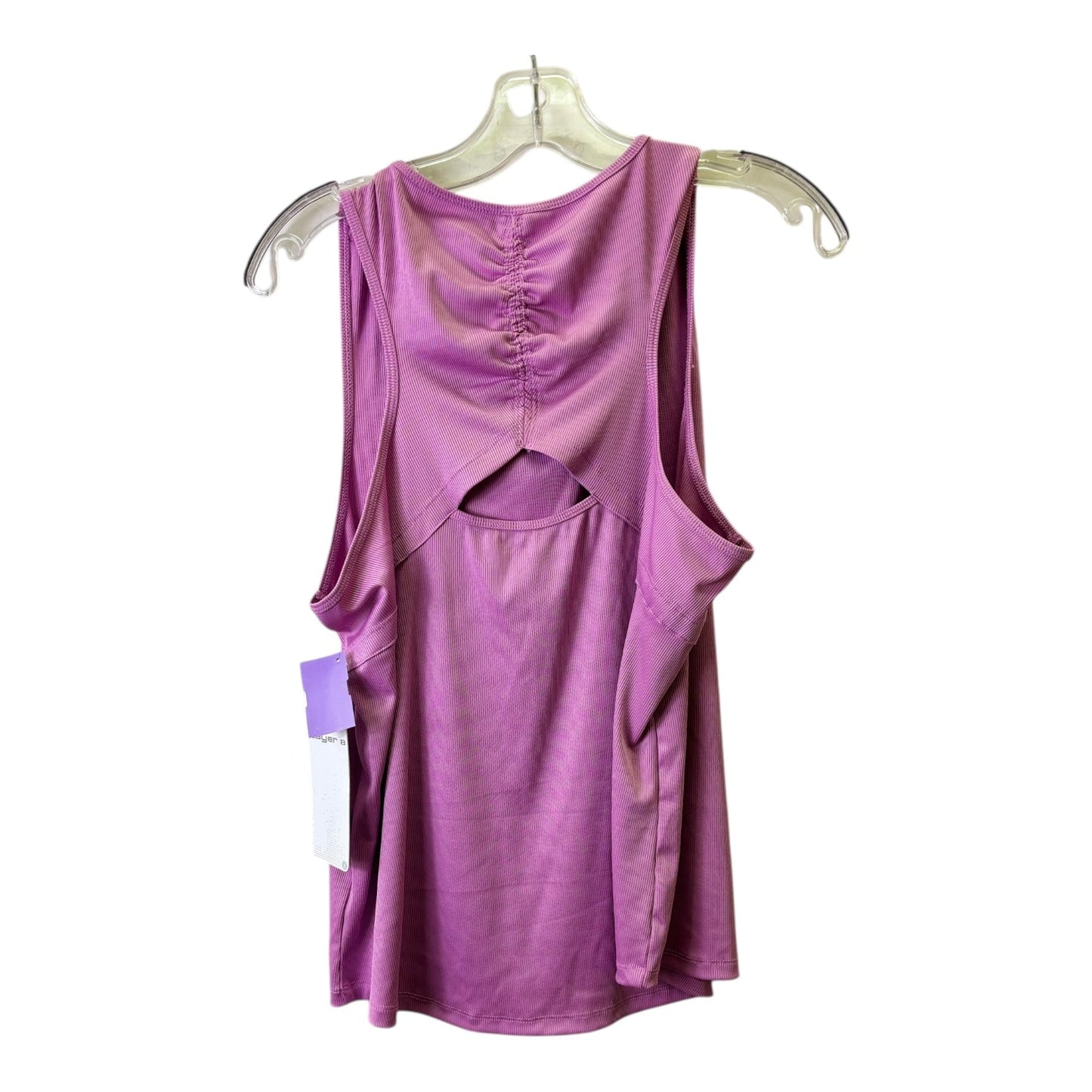 Athletic Tank Top By Layer 8 In Purple, Size:Xl
