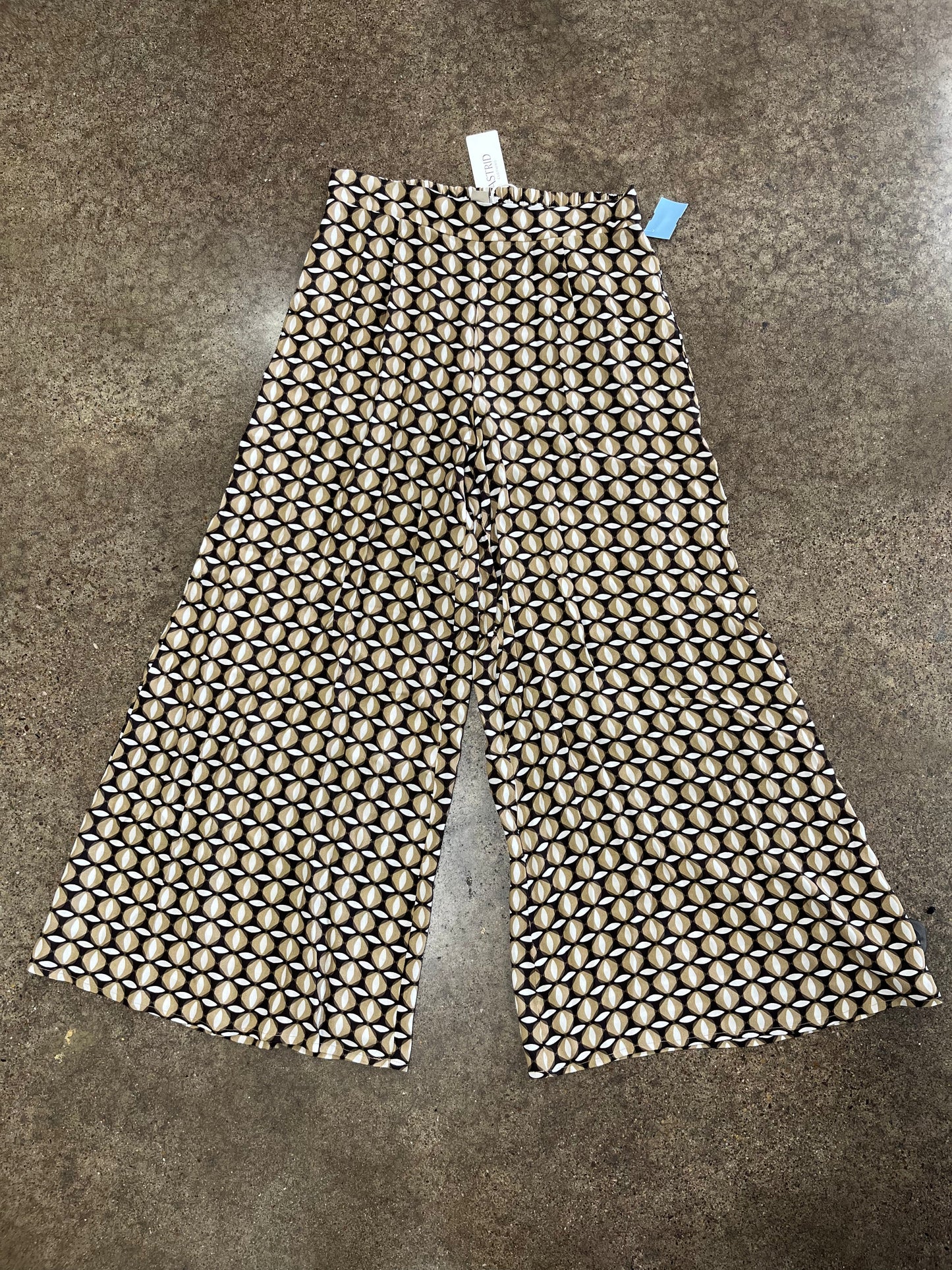 Pants Wide Leg By Clothes Mentor In Tan, Size:Xl