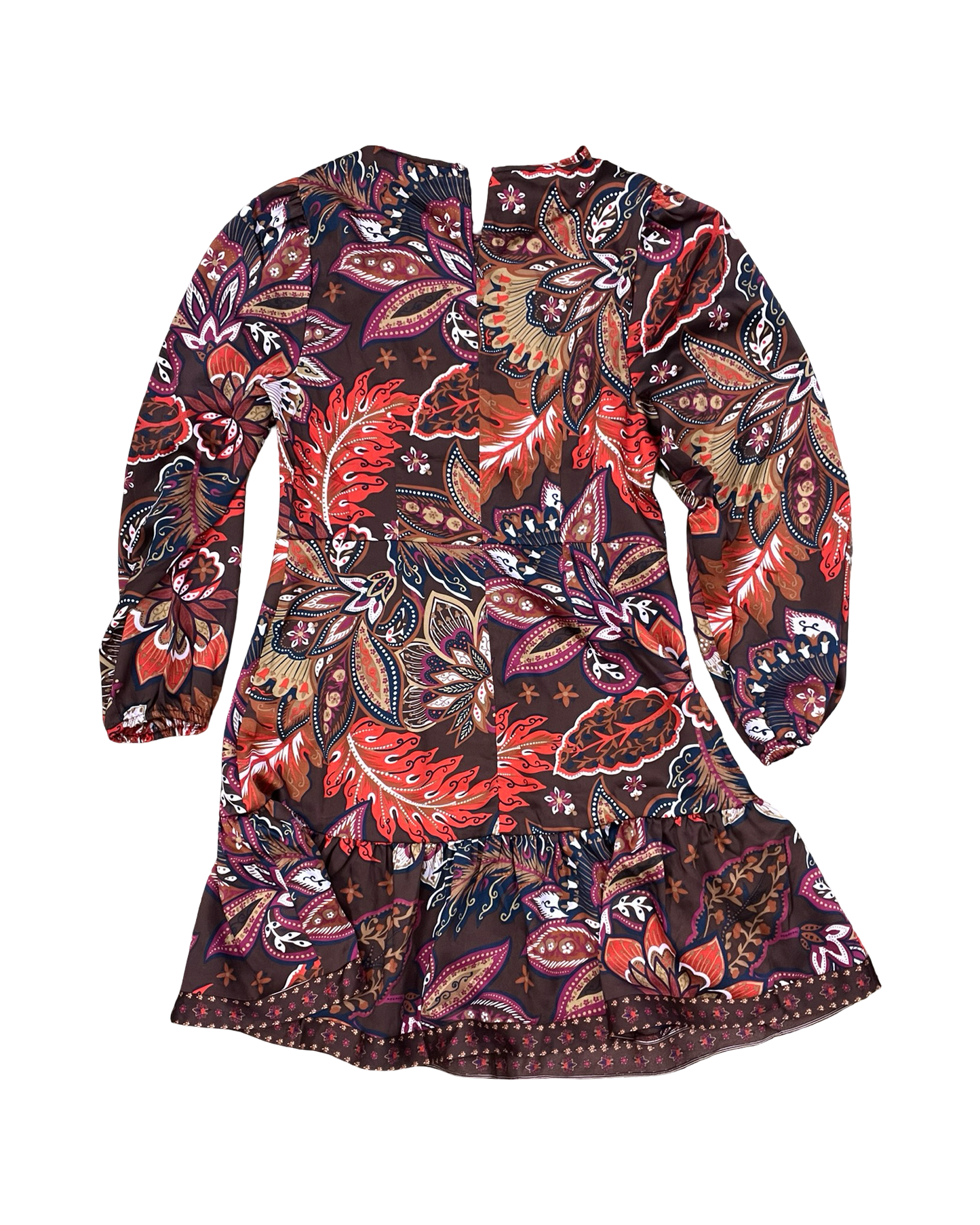 Dress Work By Loft In Brown, Size:S