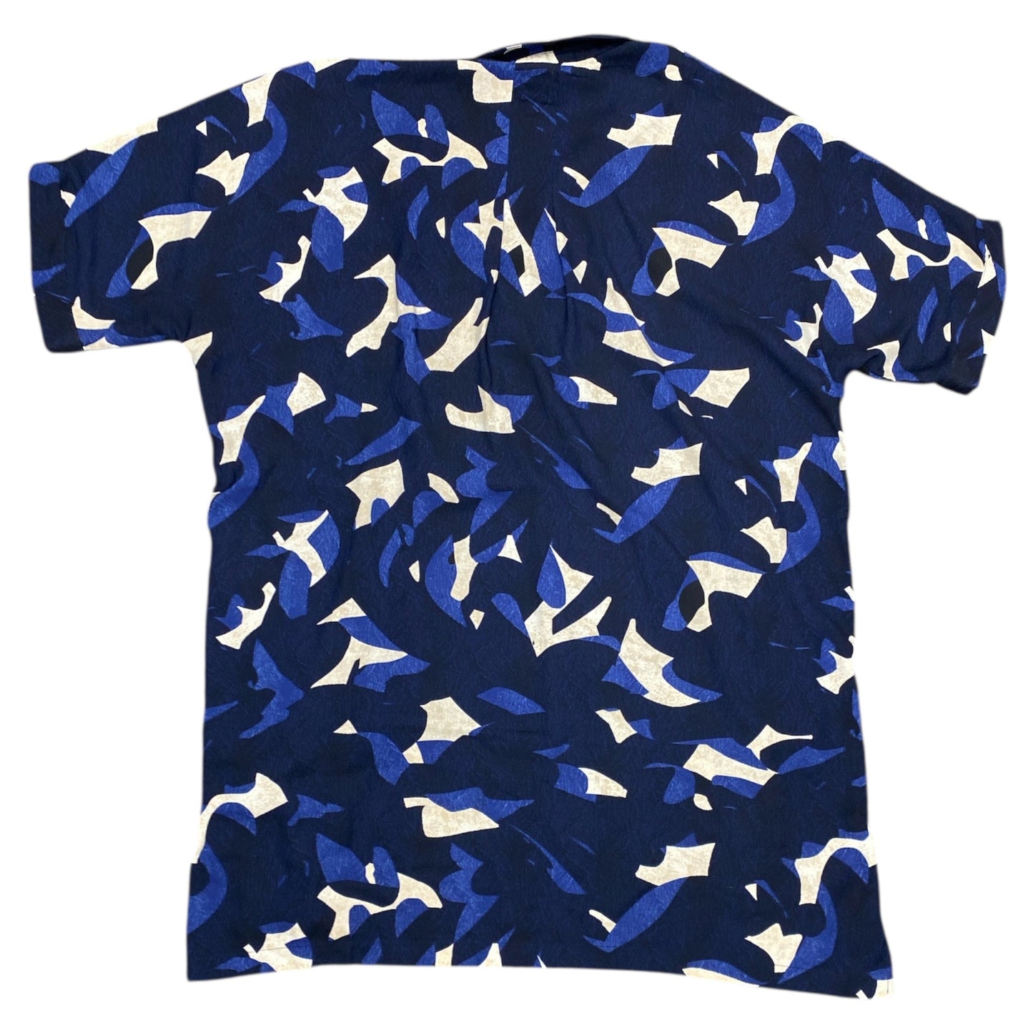 Dress Casual Midi By Nic + Zoe In Blue & Tan, Size:2X