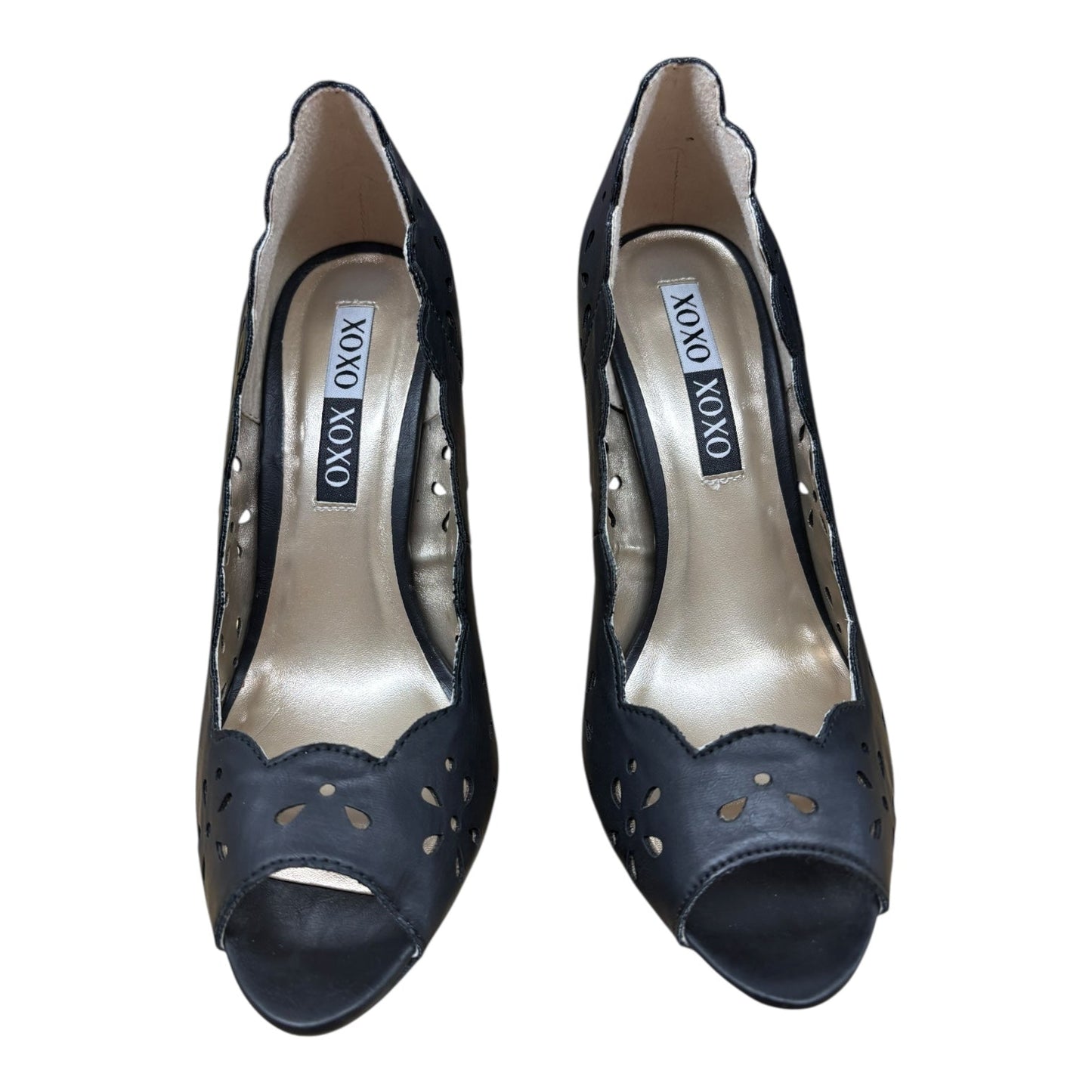 Shoes Heels Stiletto By Xoxo In Black, Size:8