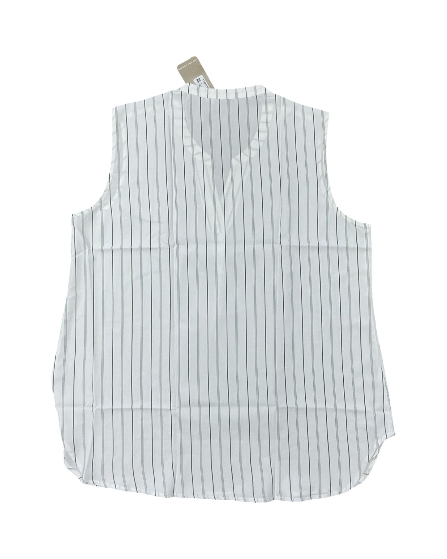 Top Sleeveless By Timeson In White, Size:Xl