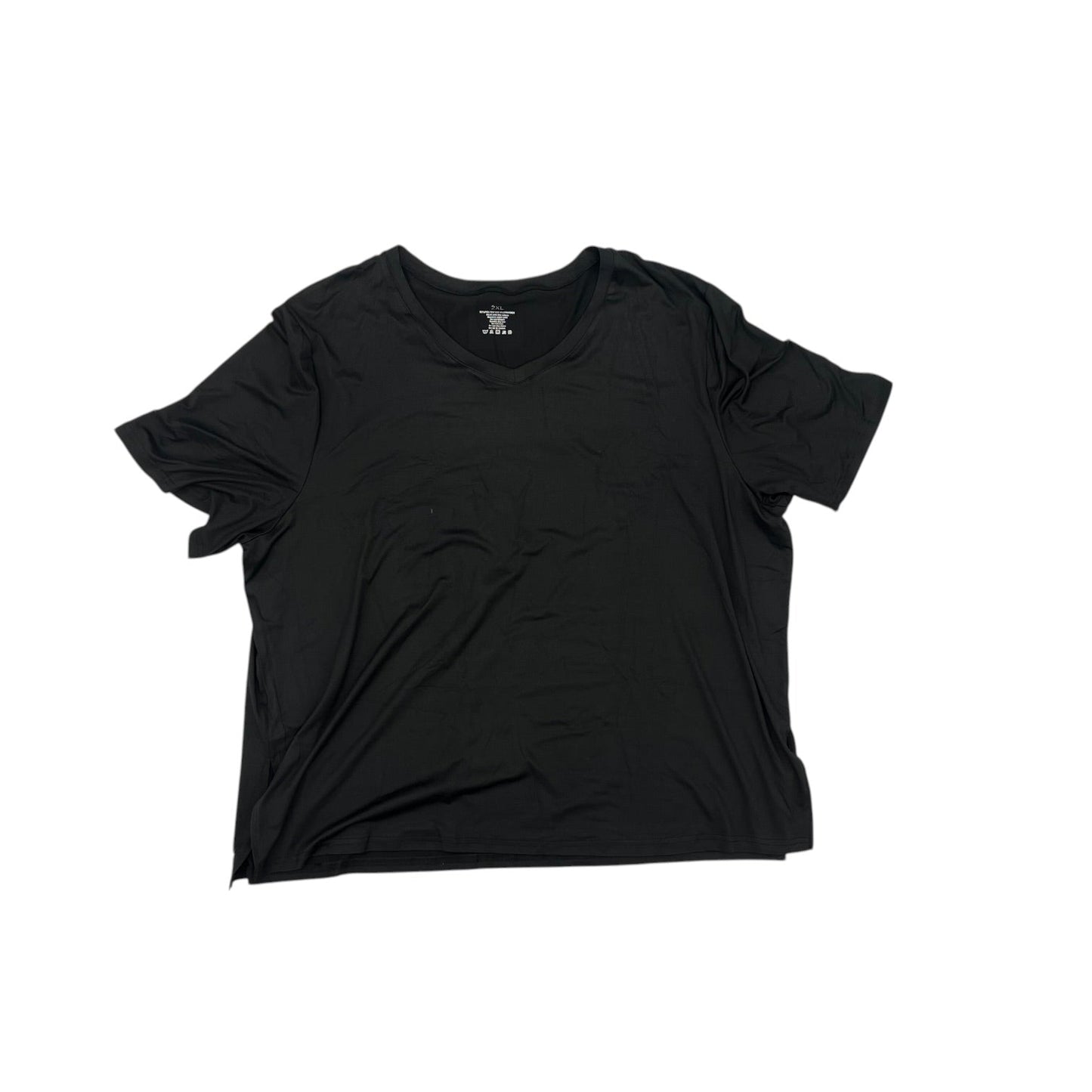 Athletic Top Ss By Cmf In Black, Size:2X