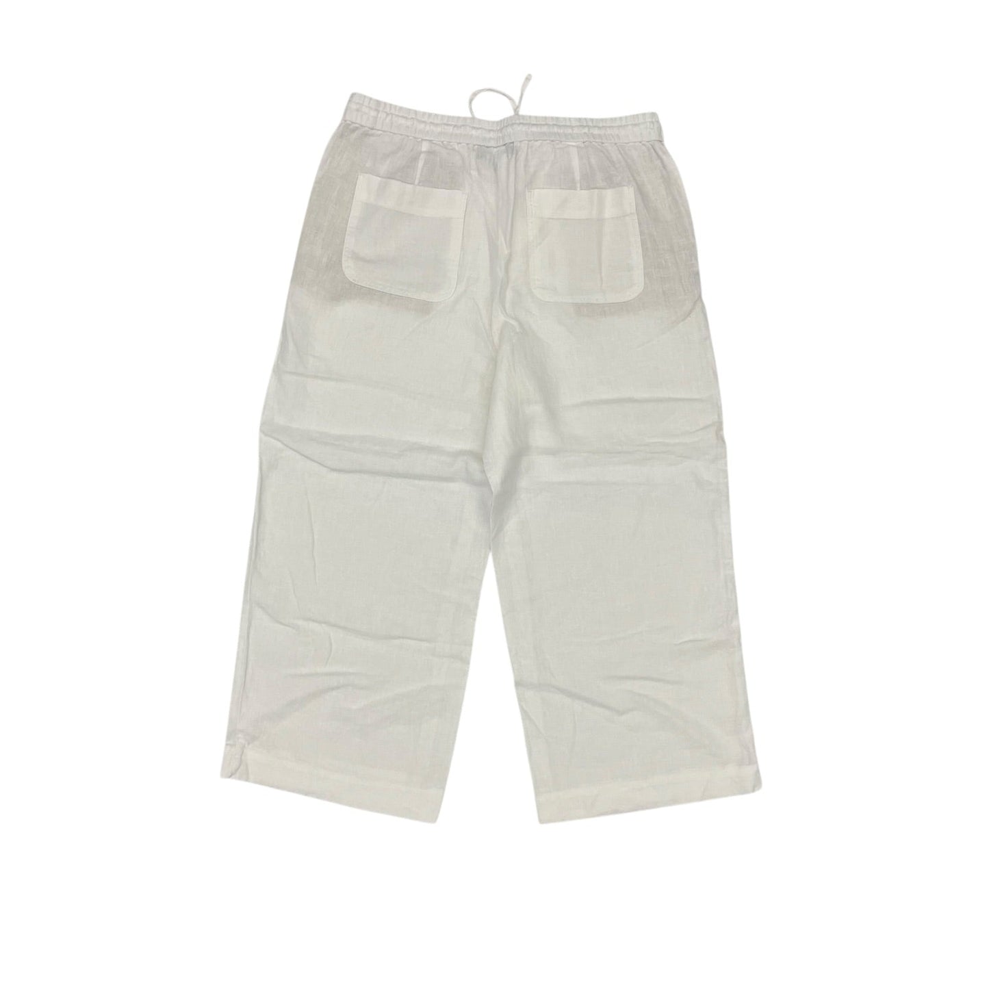 Pants Linen By Talbots In Cream, Size:10