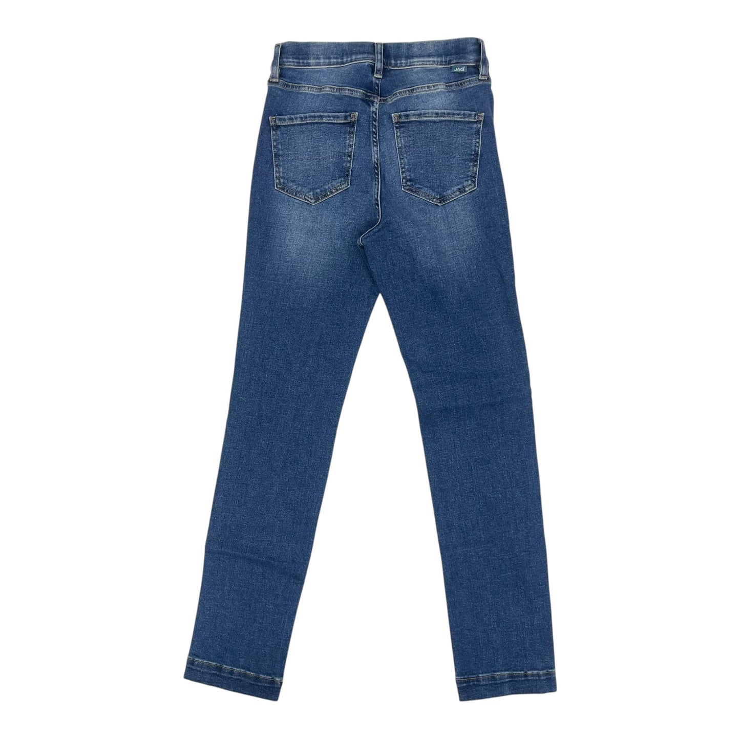 Jeans Straight By Jag In Blue Denim, Size:2