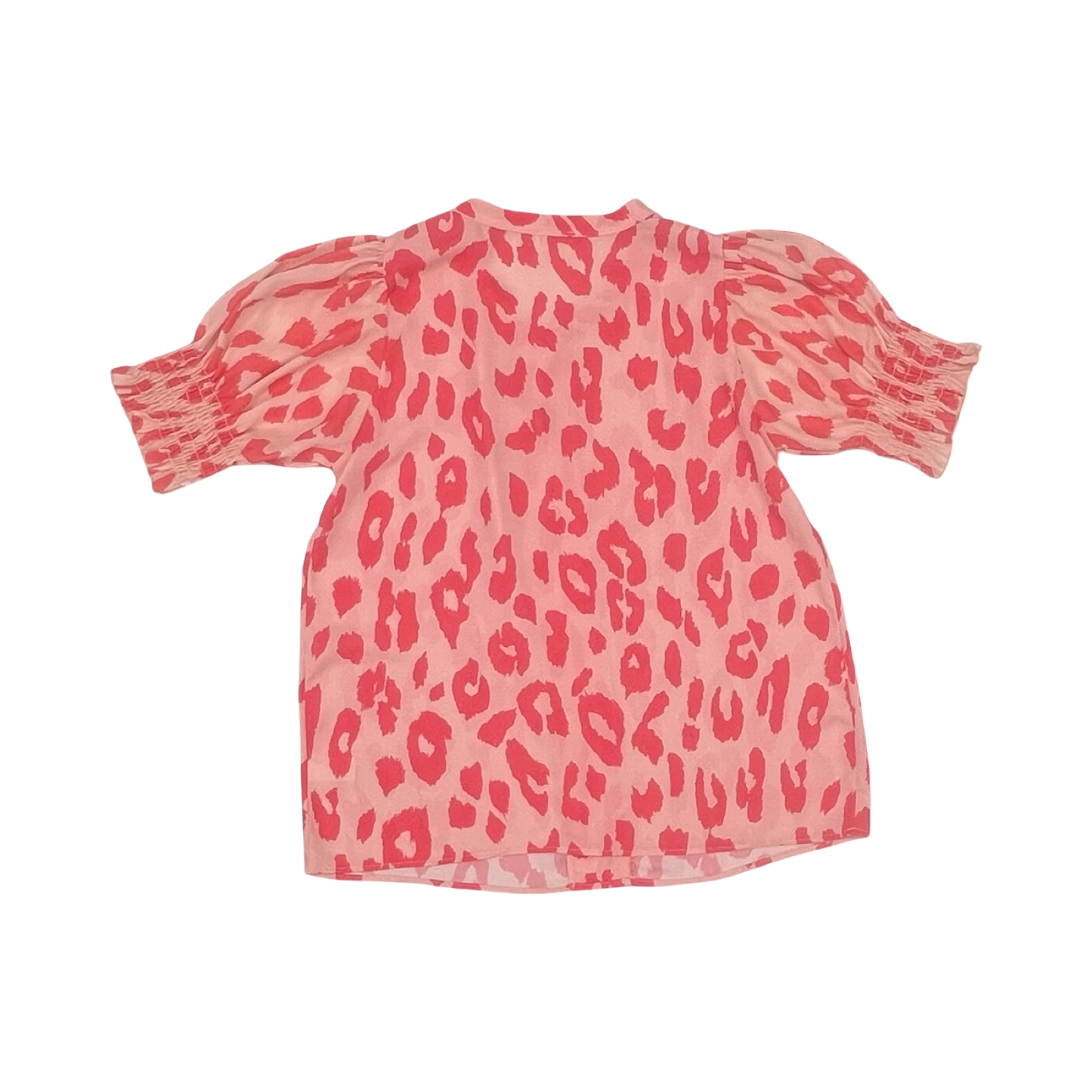 Blouse Ss By Bibi In Orange, Size:Xl