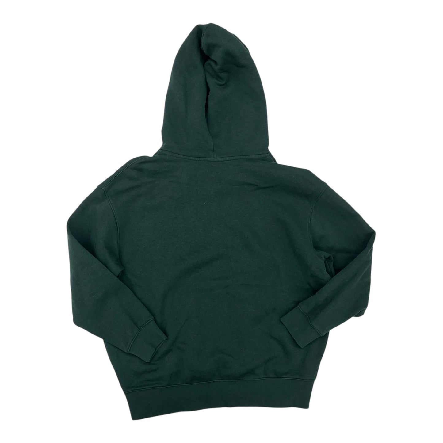 Athletic Sweatshirt Hoodie By Nike In Green, Size:S