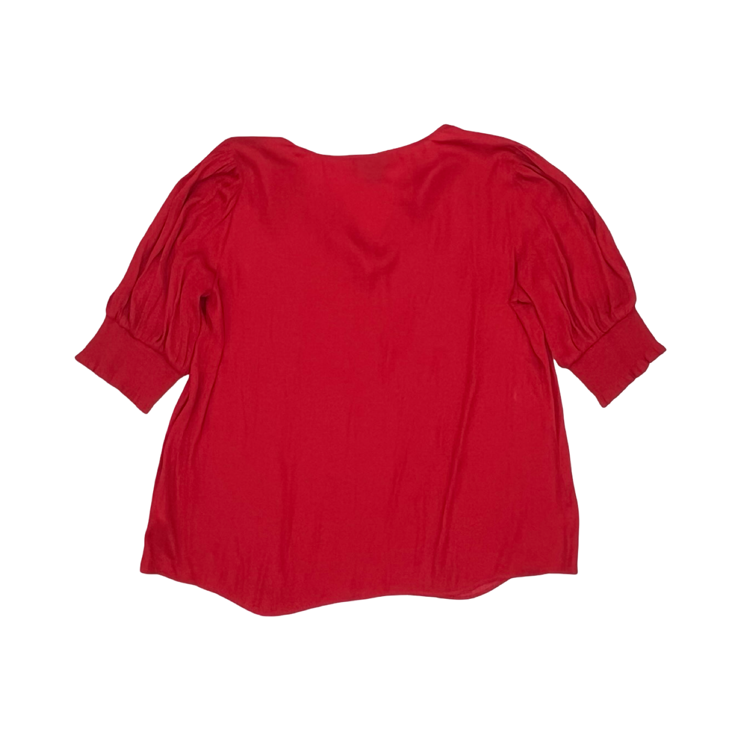 Blouse Ss By Rachel Roy In Red, Size:Xl