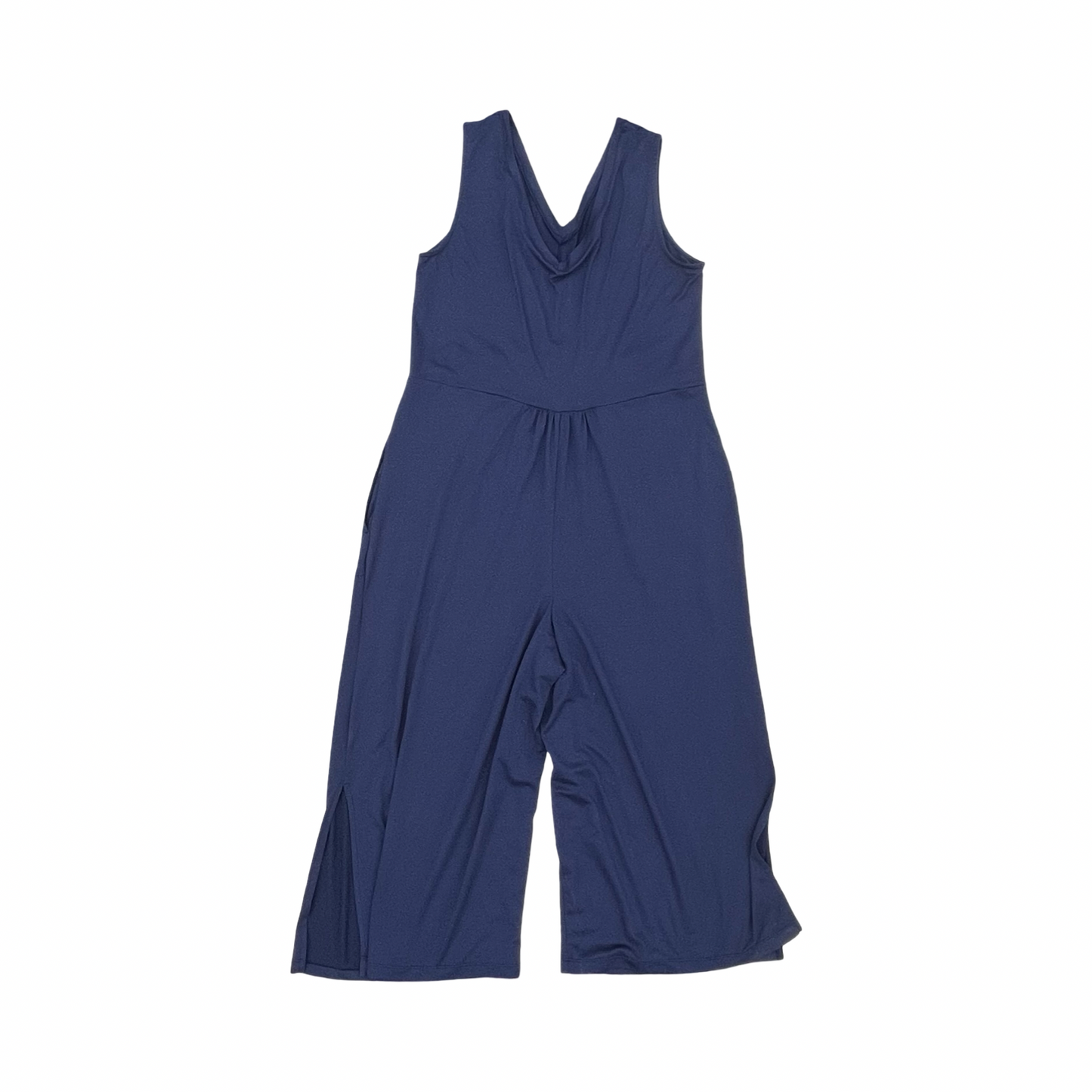 Jumpsuit By Cuddl Duds In Navy, Size:Lp