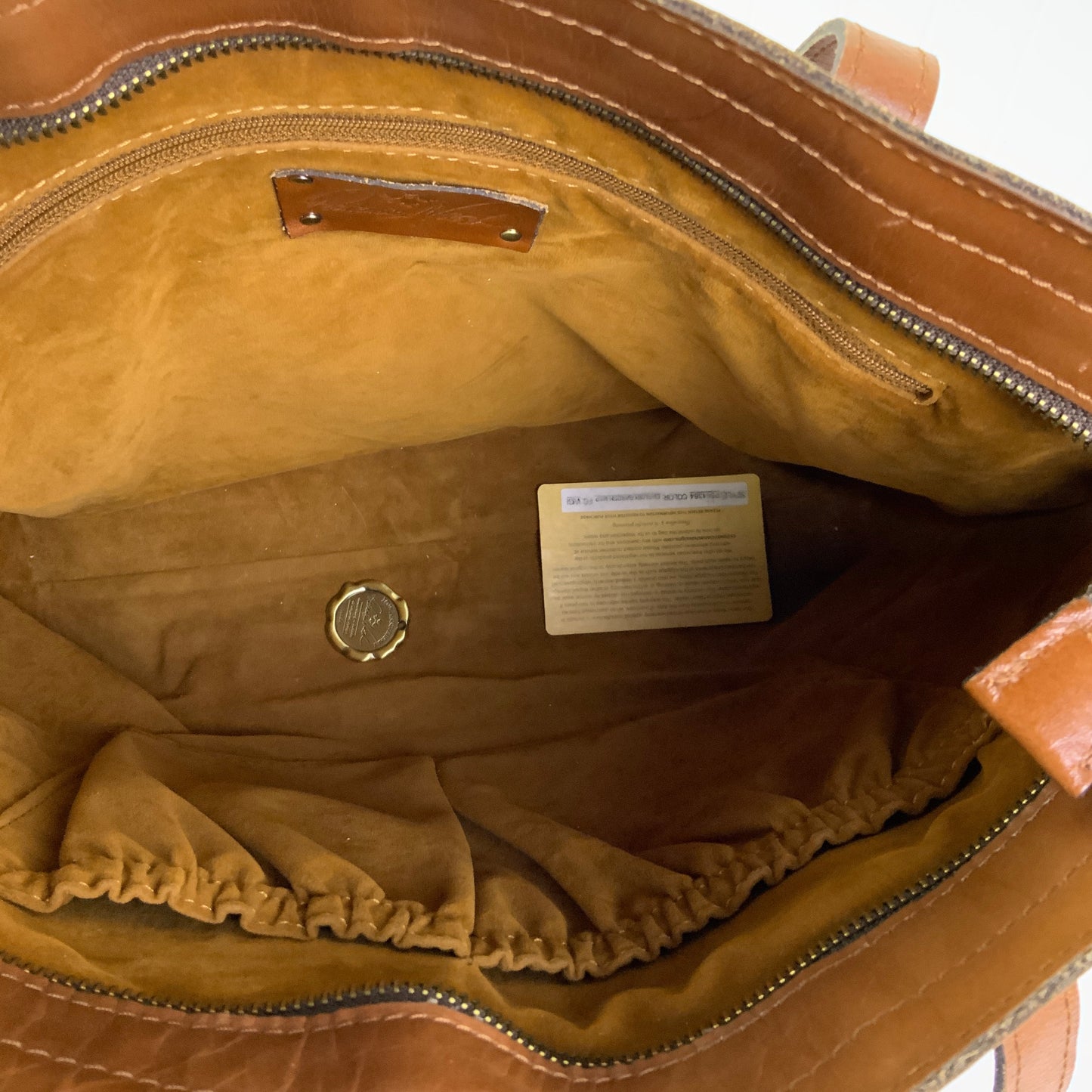 Handbag Designer By Patricia Nash In Brown, Size:Large